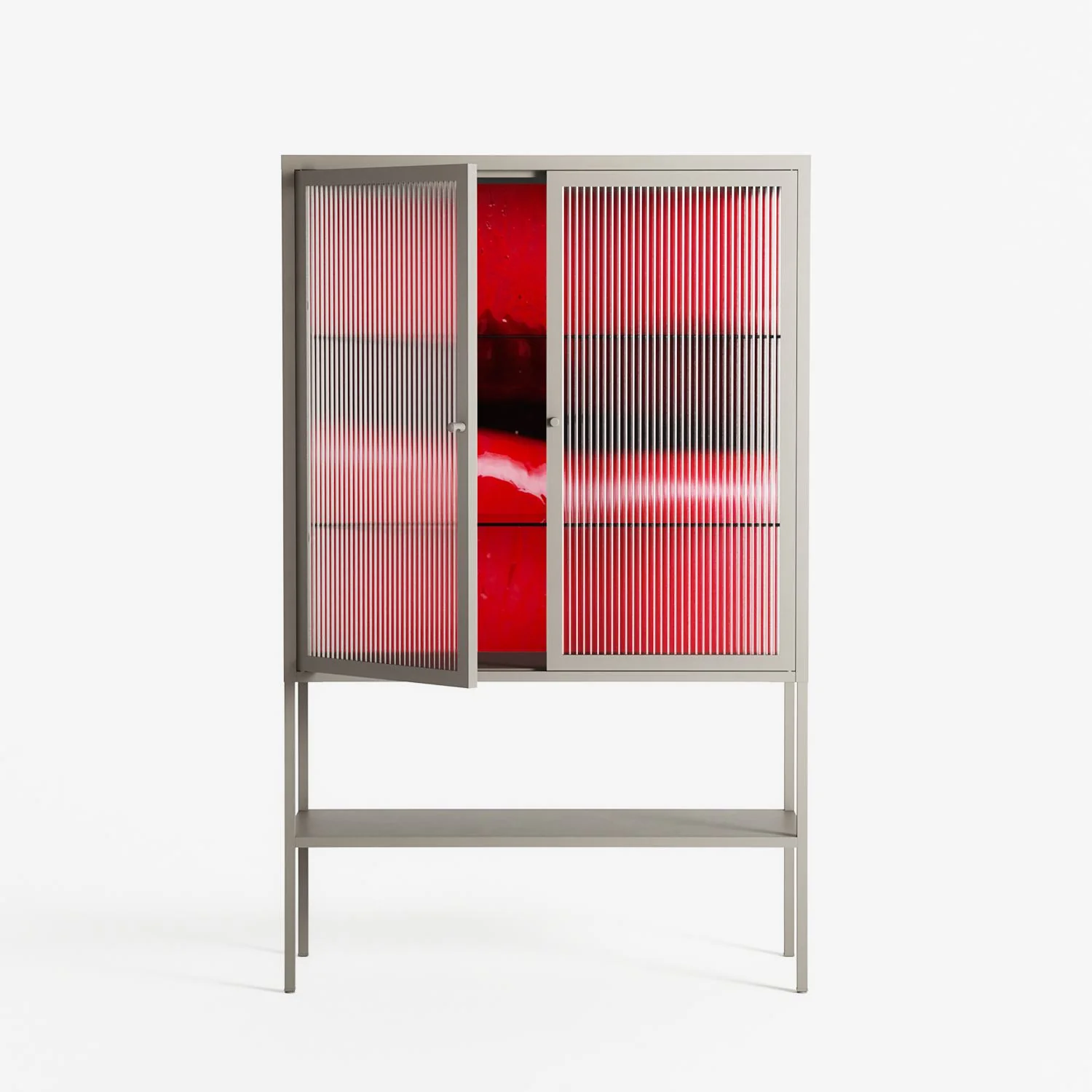 Squish - Loft Cabinet - Nadia Ryder - Pebble - Reeded glass - Image 2
