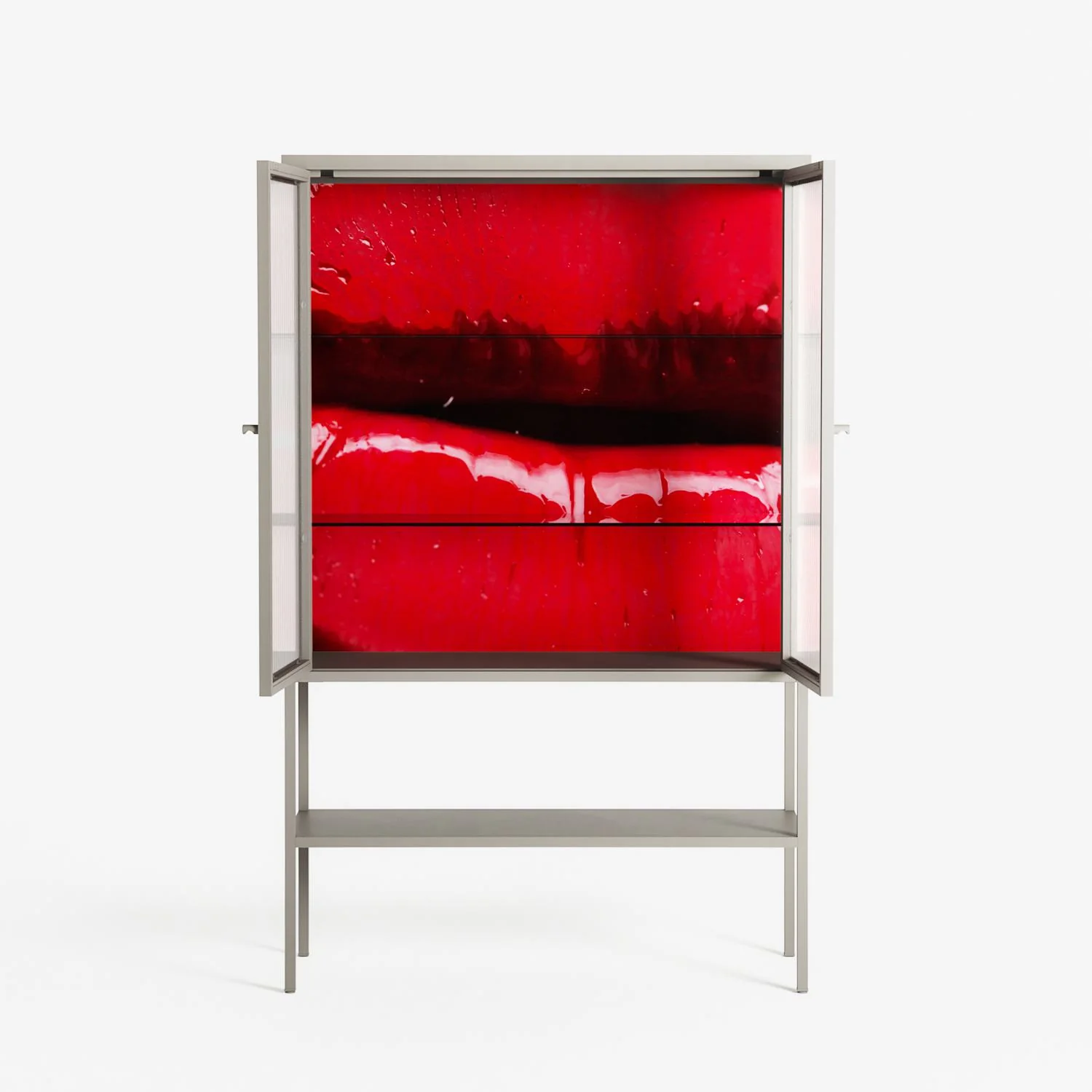 Squish - Loft Cabinet - Nadia Ryder - Pebble - Reeded glass - Image 3
