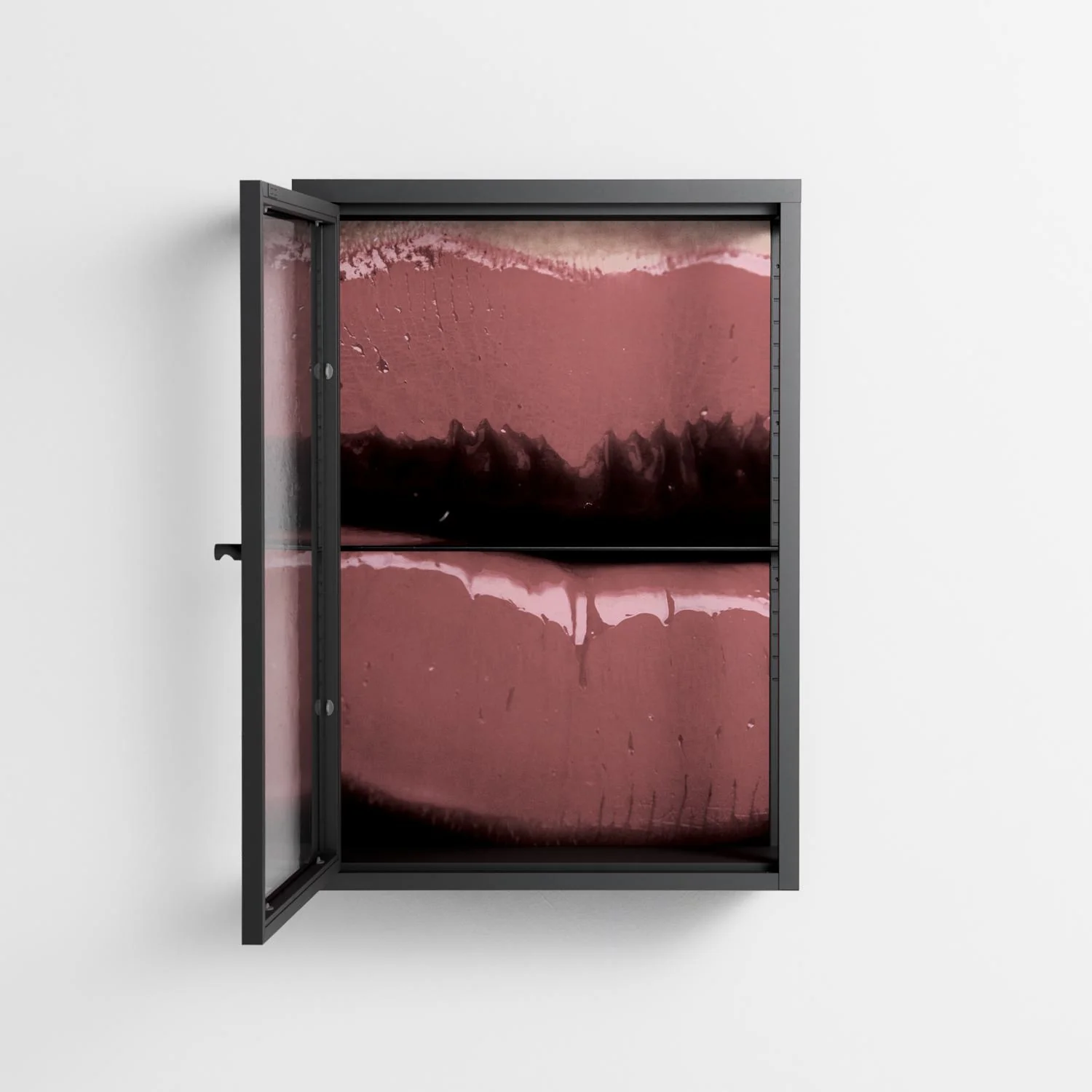 Squish - Wall Cabinet - Nadia Ryder - Antracite - Clear glass - Image 3