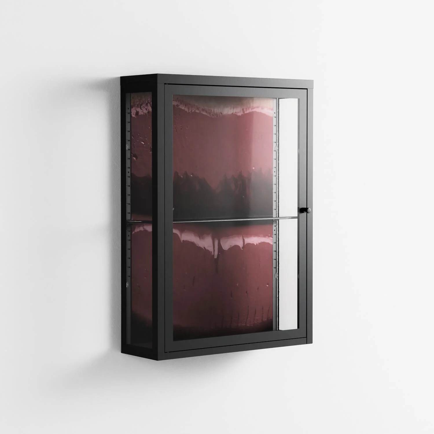 Squish - Wall Cabinet - Nadia Ryder - Antracite - Clear glass - Image 4