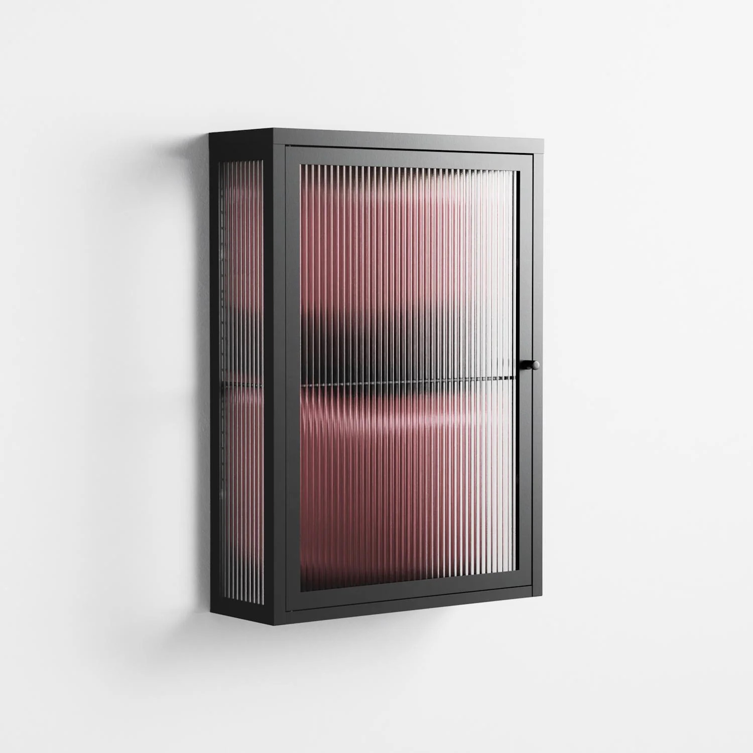 Squish - Wall Cabinet - Nadia Ryder - Antracite - Reeded glass - Image 4