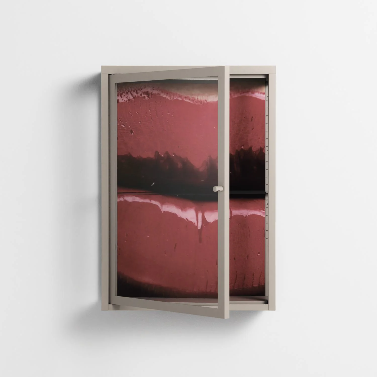 Squish - Wall Cabinet - Nadia Ryder - Pebble - Clear glass - Image 2