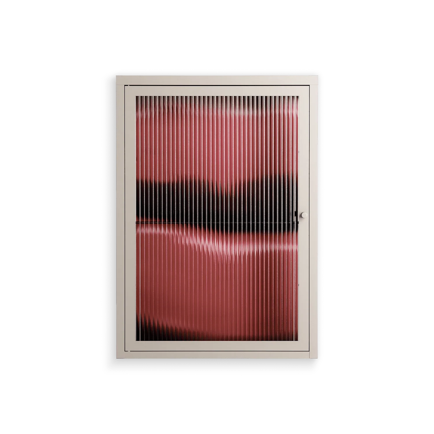 Squish - Wall Cabinet - Nadia Ryder - Pebble - Reeded glass