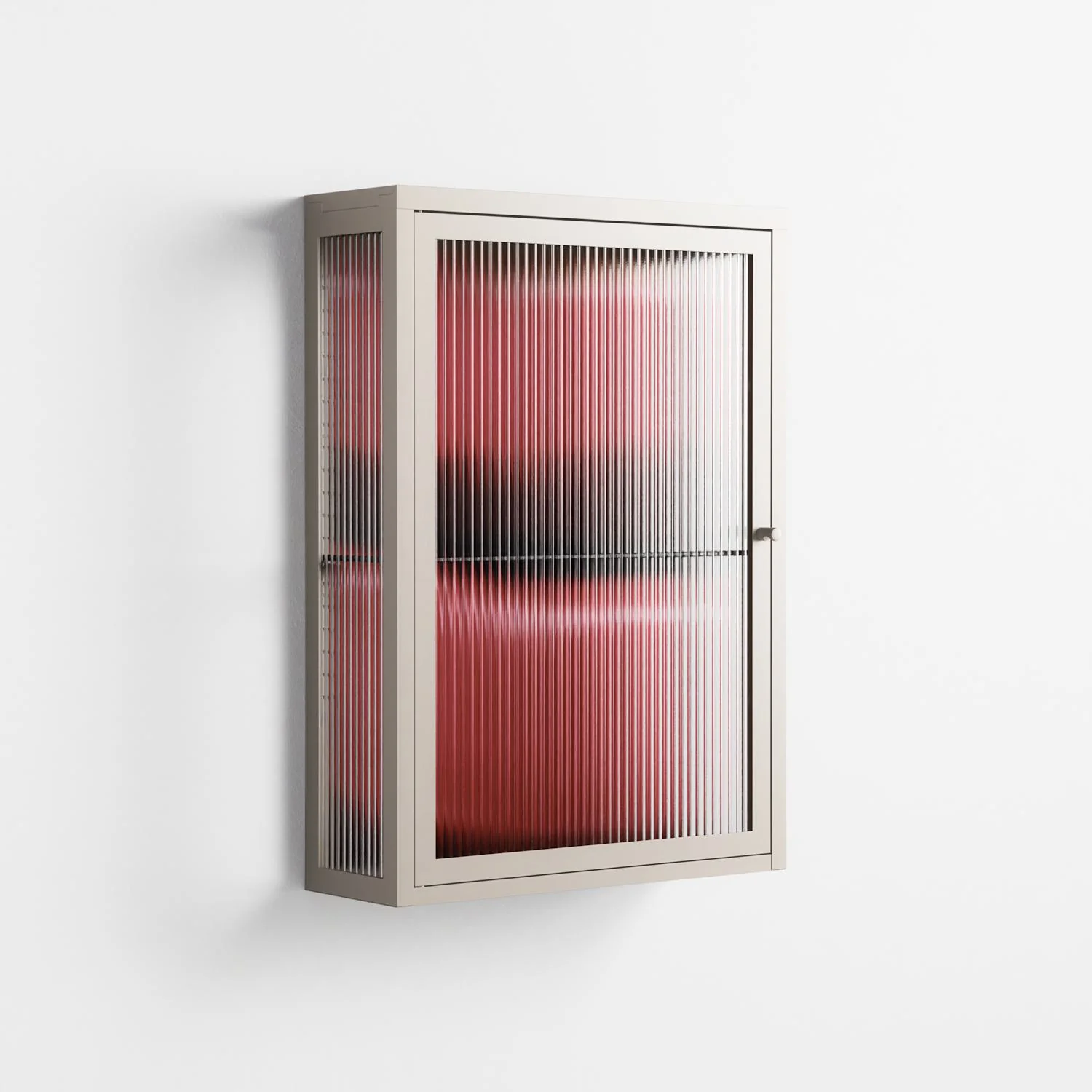 Squish - Wall Cabinet - Nadia Ryder - Pebble - Reeded glass - Image 4