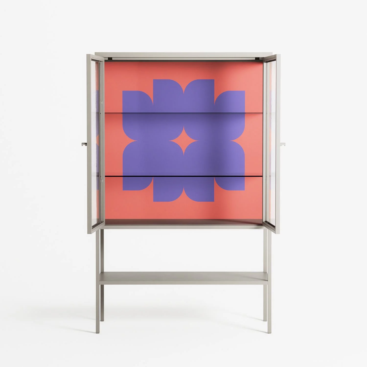 Stella - Loft Cabinet - Linus Lohoff - Pebble - Clear glass - Image 3