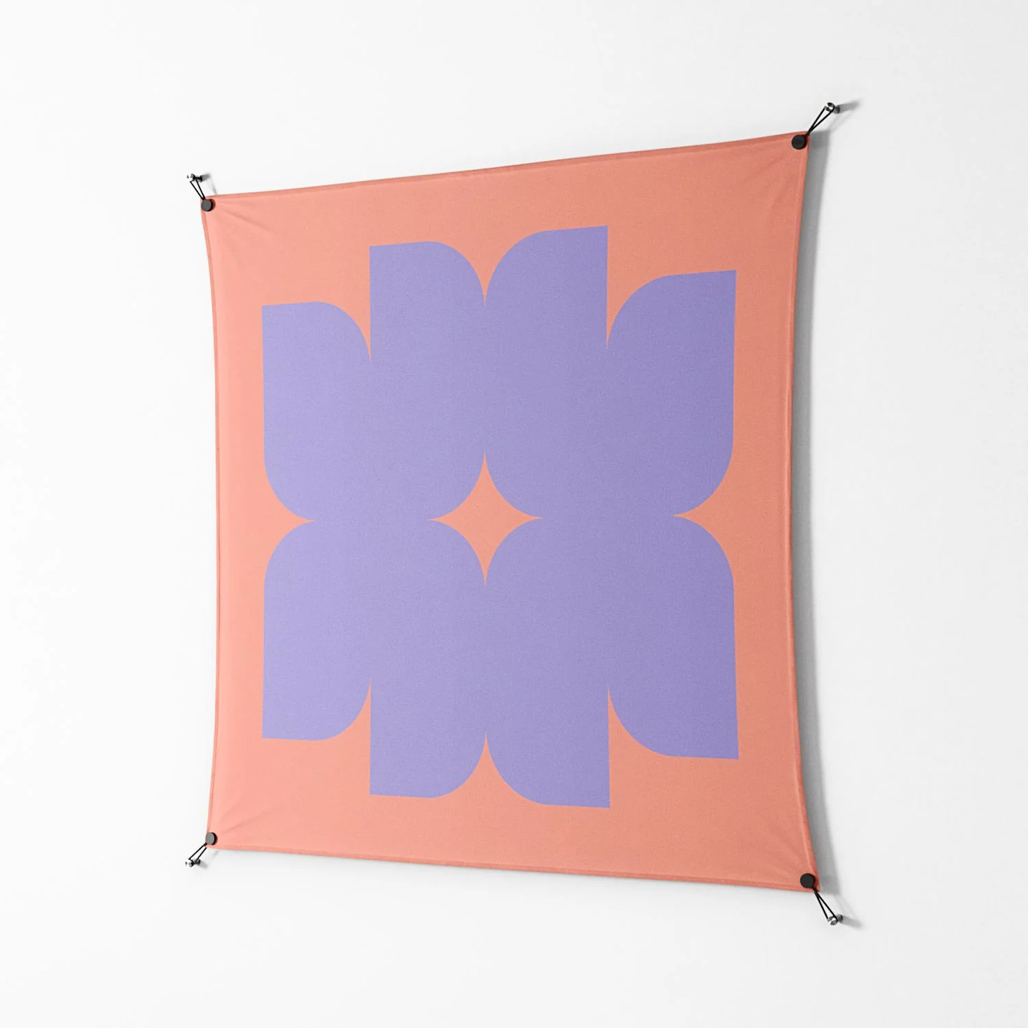 Stella - Work On Wall - Linus Lohoff - Black - 140 x 140 cm - Image 2
