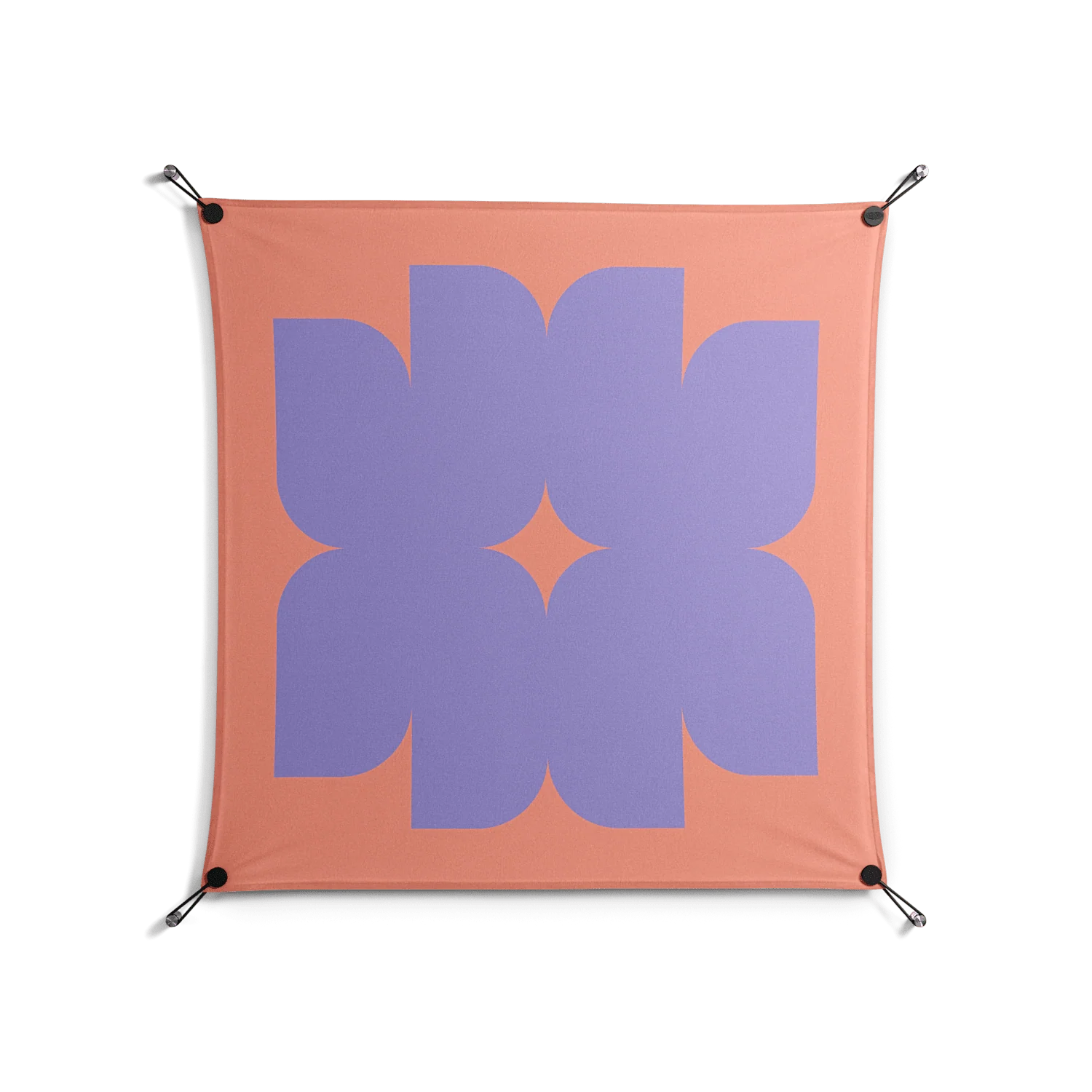 Stella - Work On Wall - Linus Lohoff - Black - 90 x 90 cm