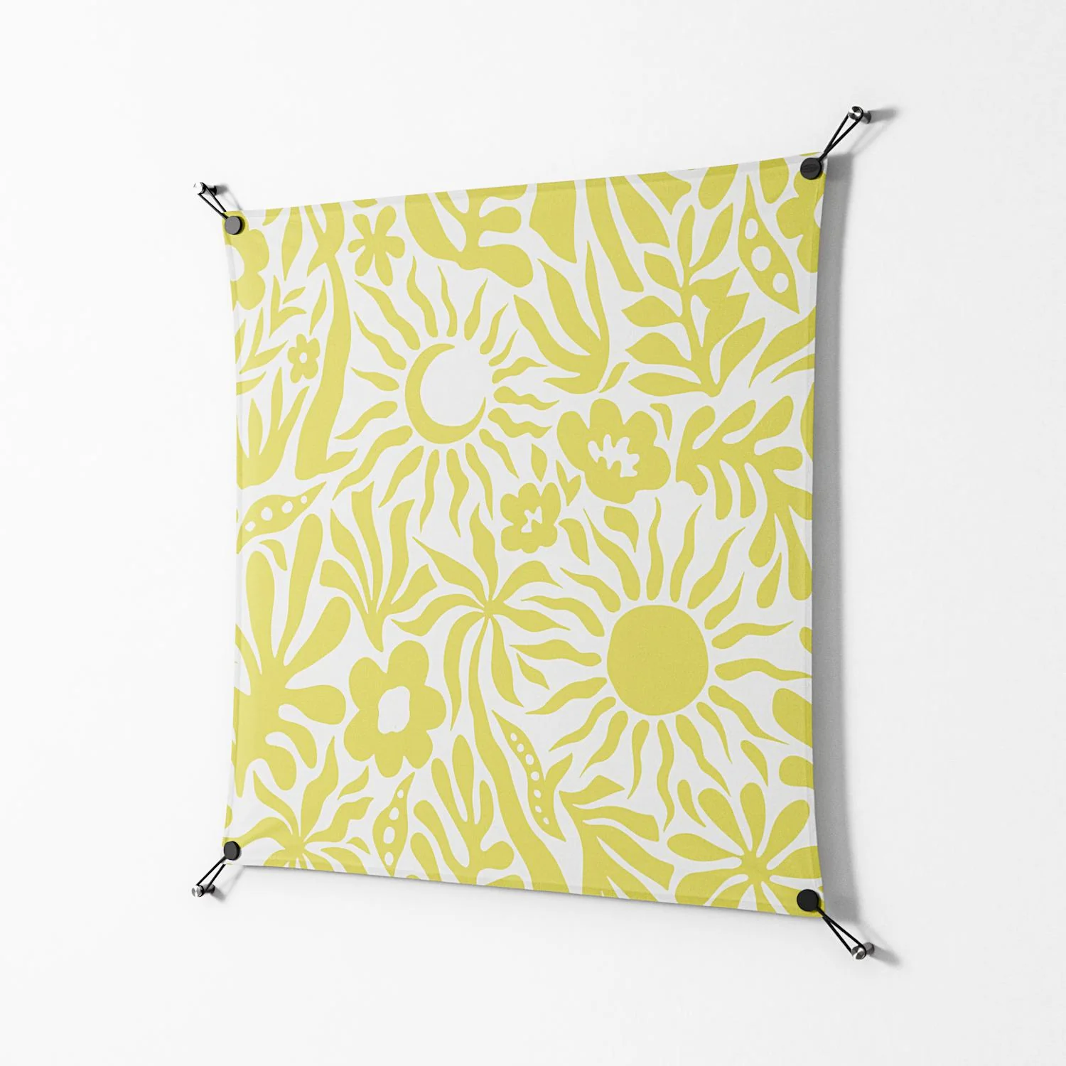 Summer Sensation - Work On Wall - Amy Suther - Black - 90 x 90 cm - Image 2