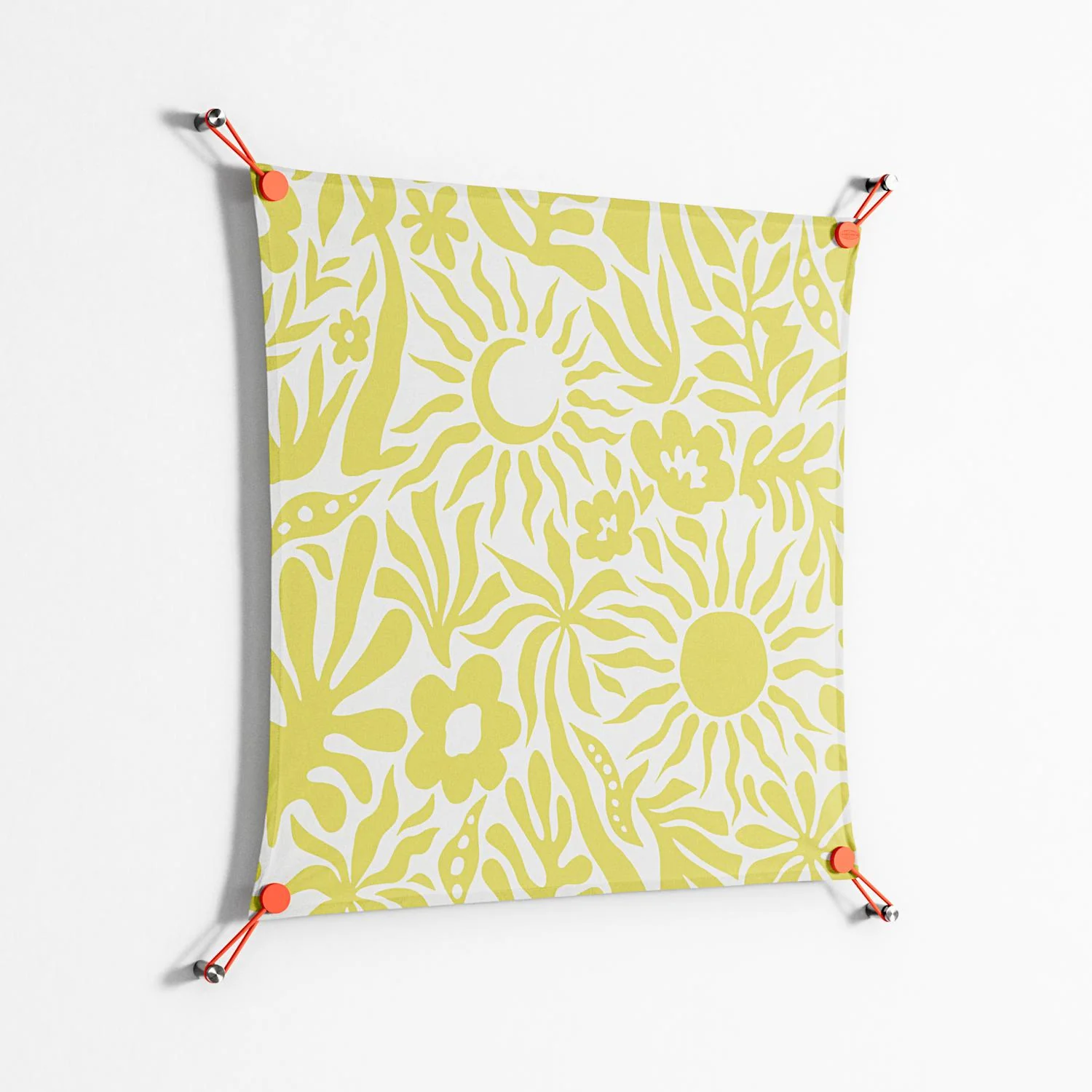 Summer Sensation - Work On Wall - Amy Suther - Orange - 70 x 70 cm - Image 2