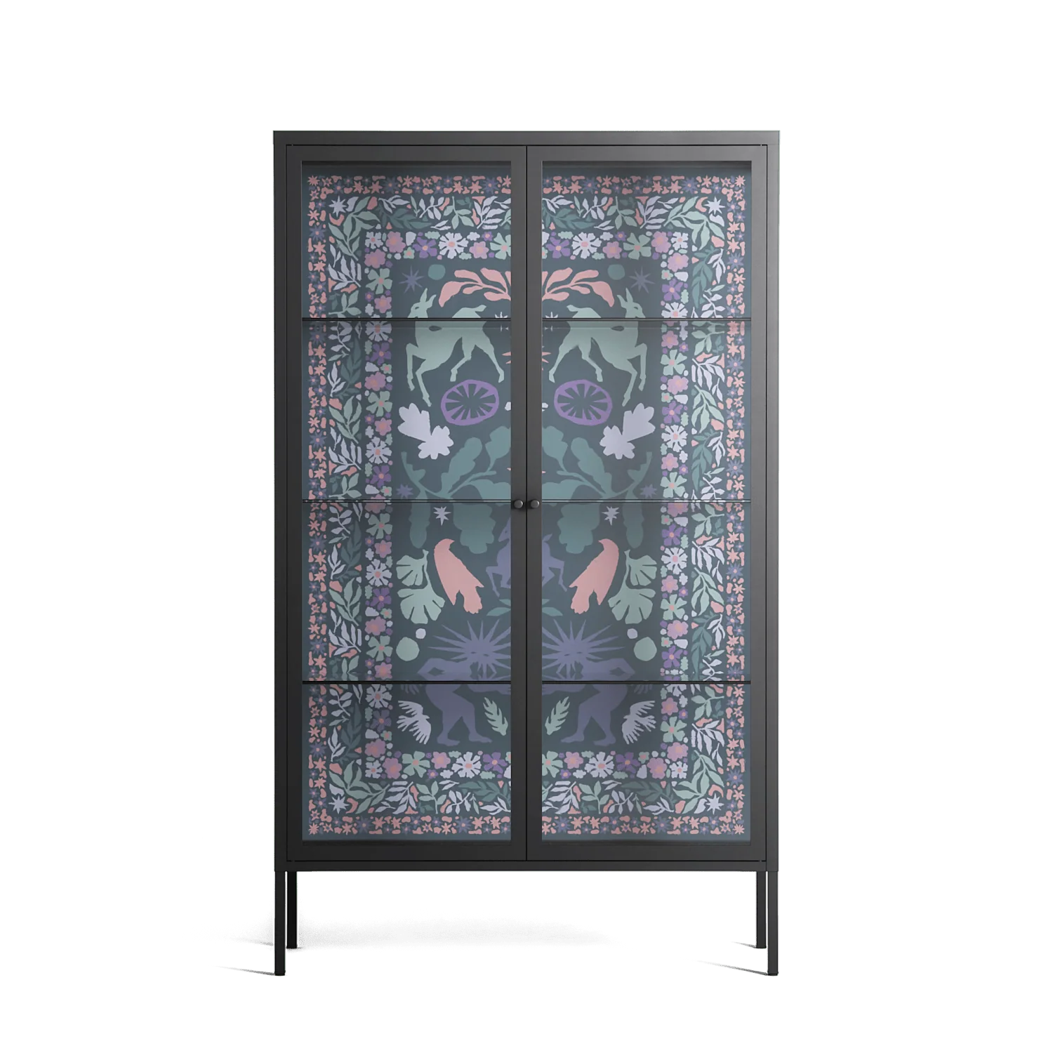 Sunbrother 2 - Cabinet - Nick Liefhebber - Antracite - Clear glass