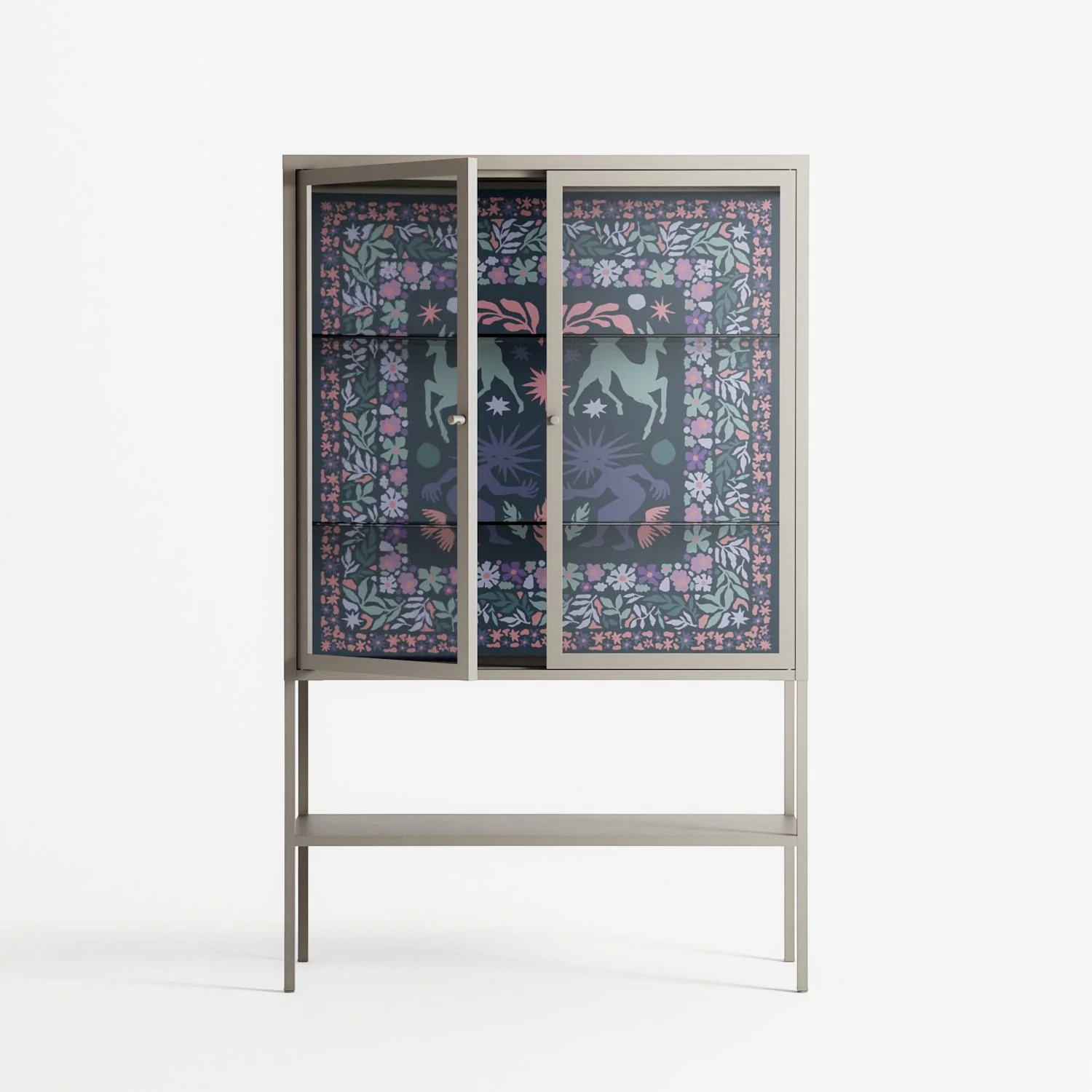 Sunbrother 2 - Loft Cabinet - Nick Liefhebber - Pebble - Clear glass - Image 2