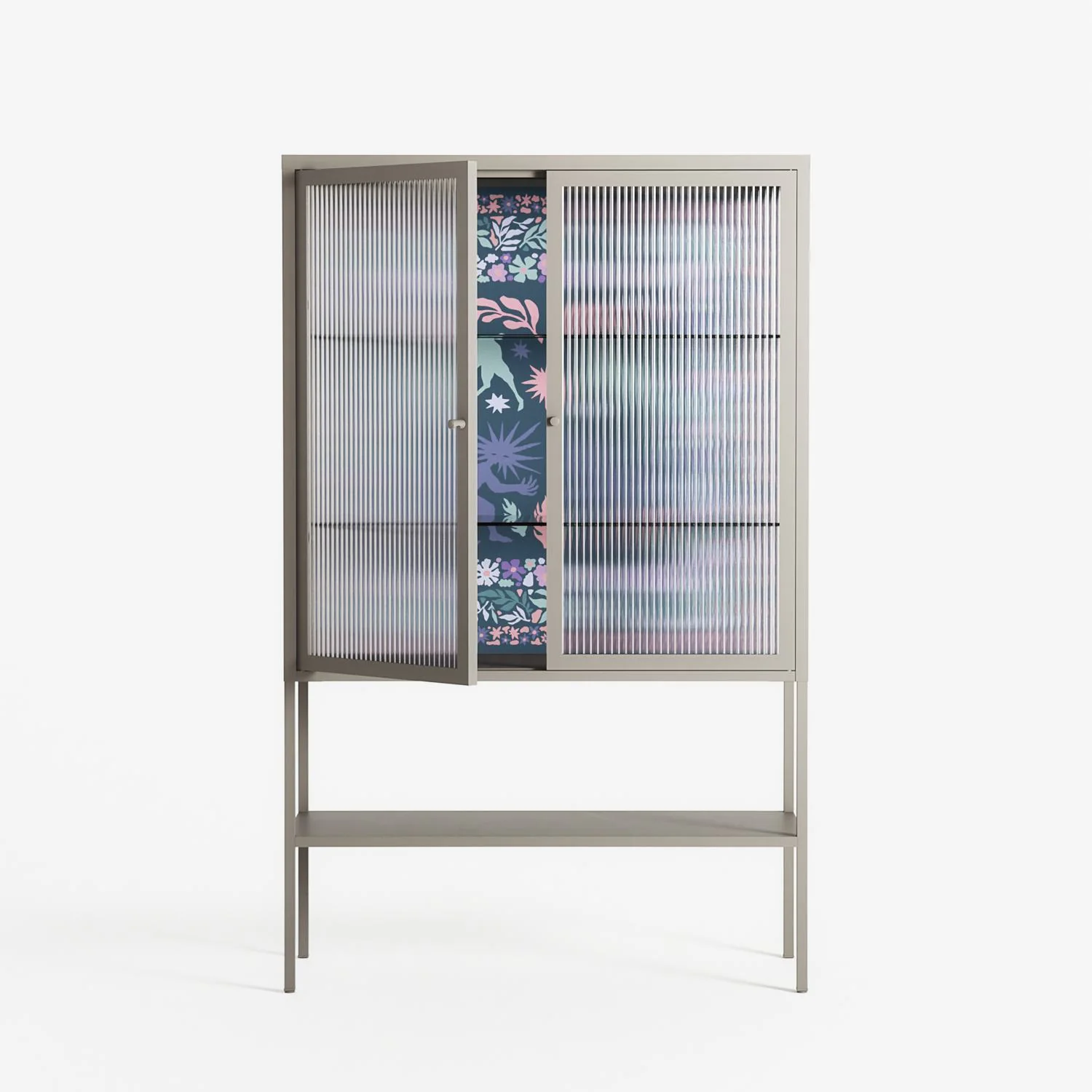 Sunbrother 2 - Loft Cabinet - Nick Liefhebber - Pebble - Reeded glass - Image 2