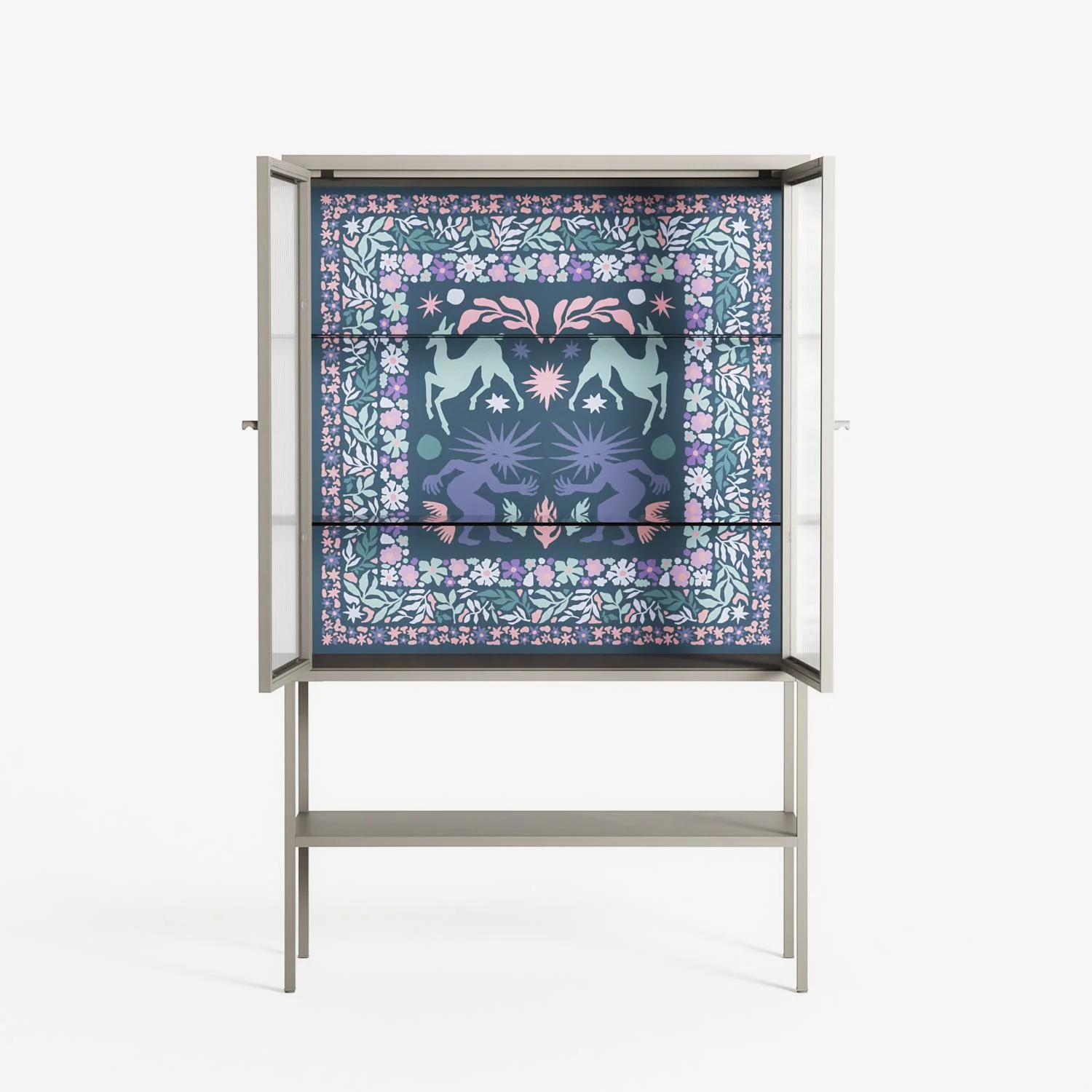 Sunbrother 2 - Loft Cabinet - Nick Liefhebber - Pebble - Reeded glass - Image 3