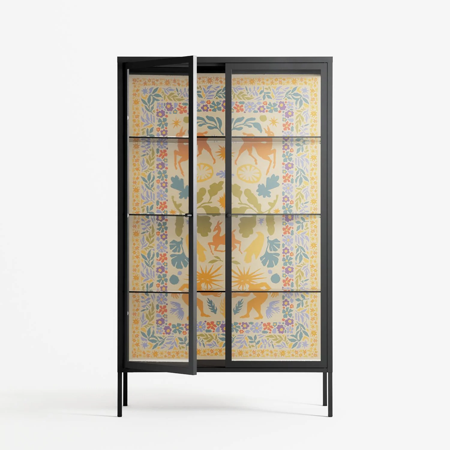 Sunbrother 3 - Cabinet - Nick Liefhebber - Antracite - Clear glass - Image 2