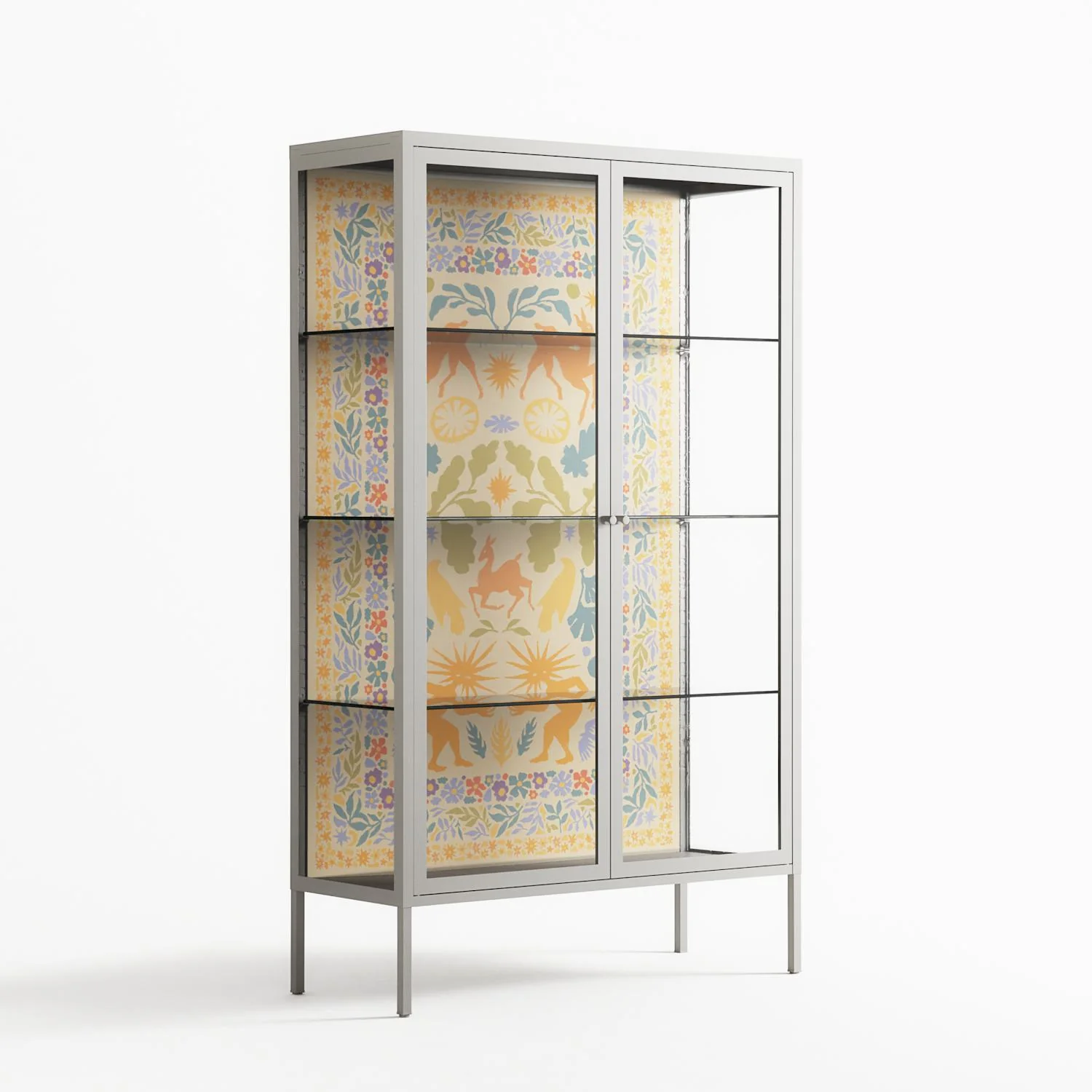Sunbrother 3 - Cabinet - Nick Liefhebber - Chalk - Clear glass - Image 4