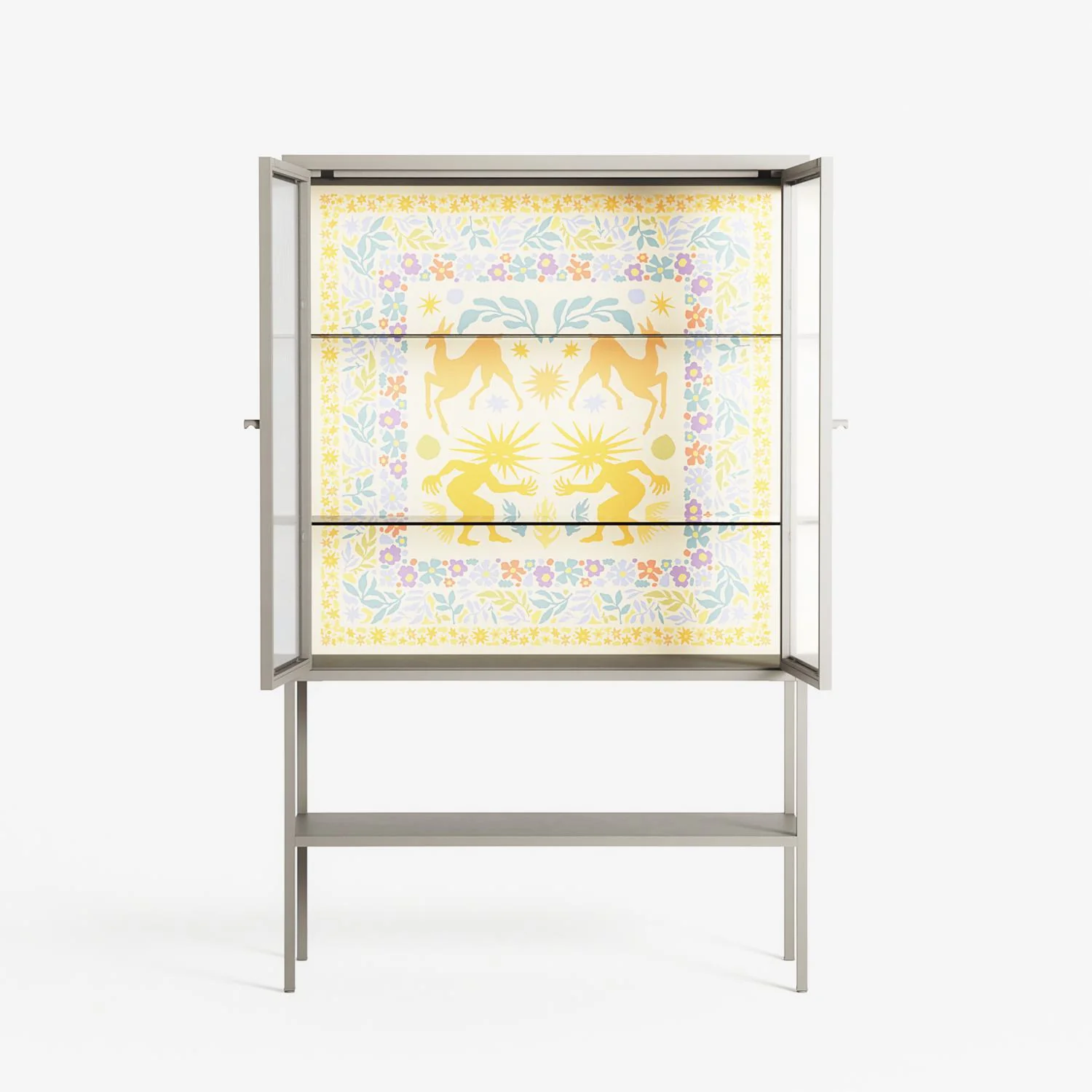Sunbrother 3 - Loft Cabinet - Nick Liefhebber - Pebble - Reeded glass - Image 3