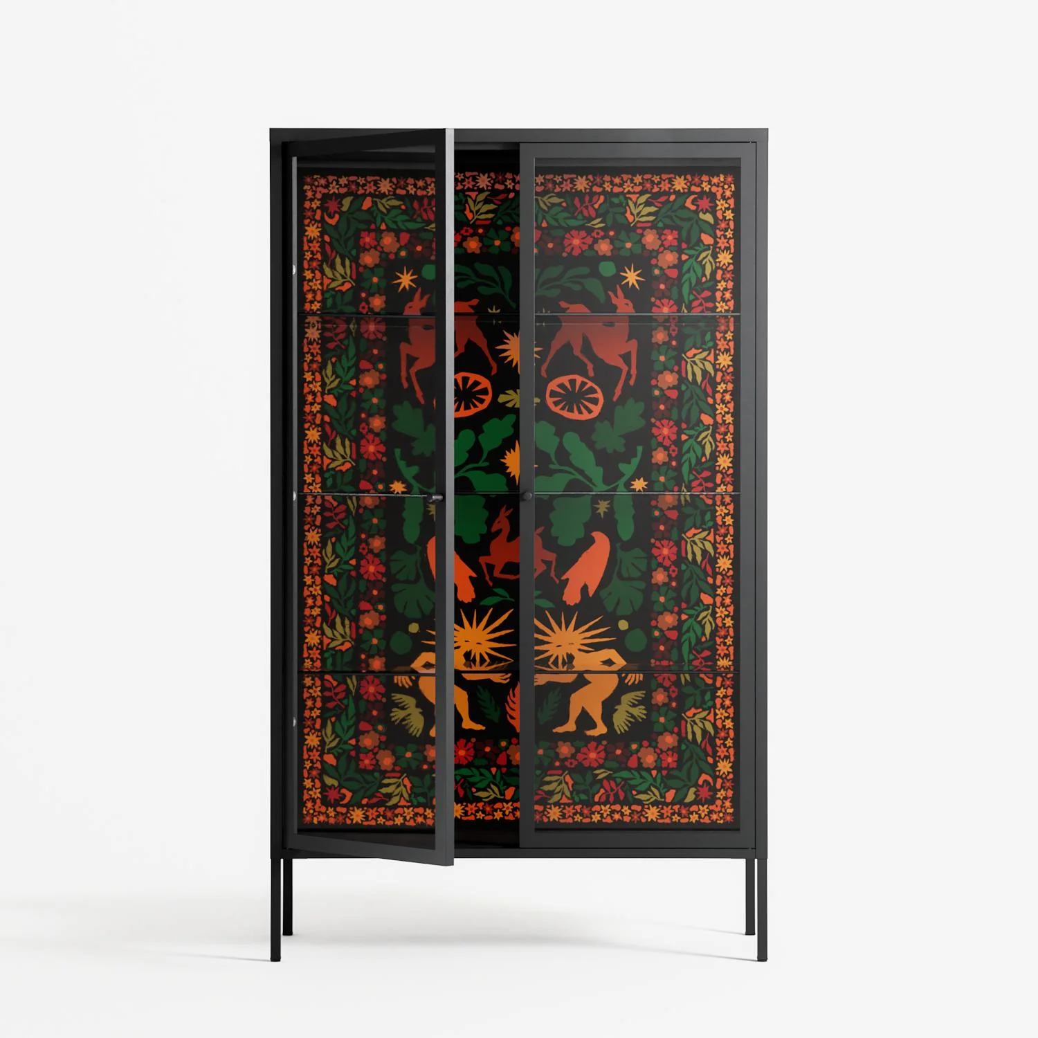 Sunbrother - Cabinet - Nick Liefhebber - Antracite - Clear glass - Image 2