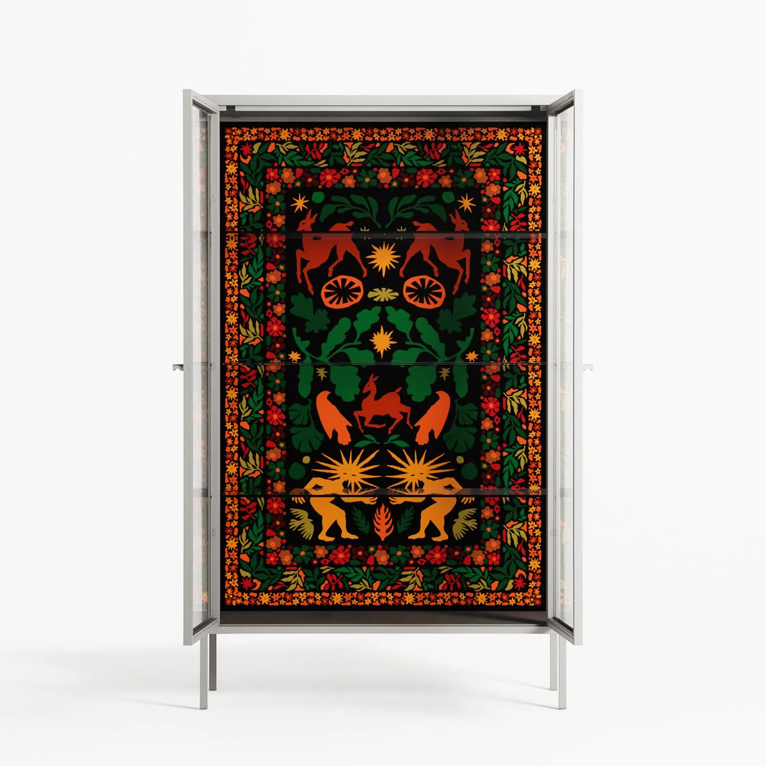 Sunbrother - Cabinet - Nick Liefhebber - Chalk - Clear glass - Image 3