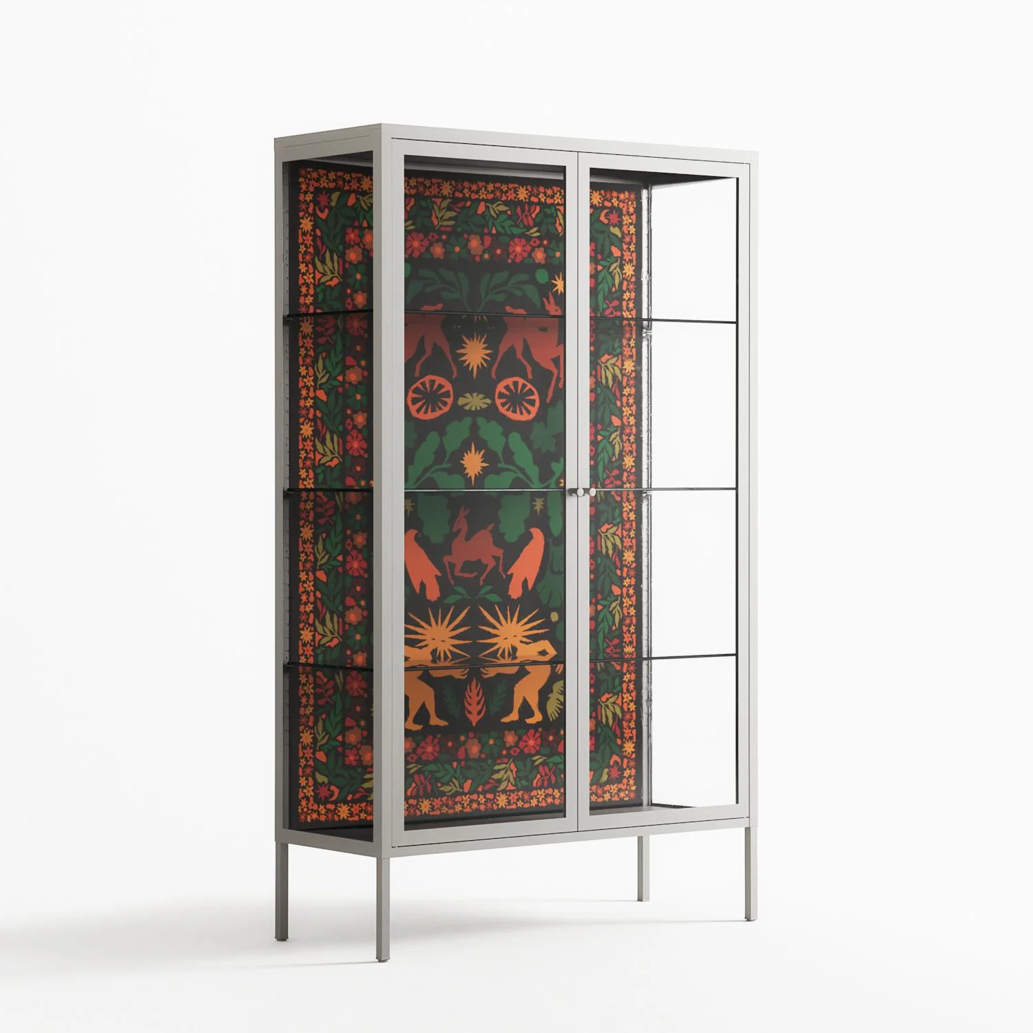 Sunbrother - Cabinet - Nick Liefhebber - Chalk - Clear glass - Image 4