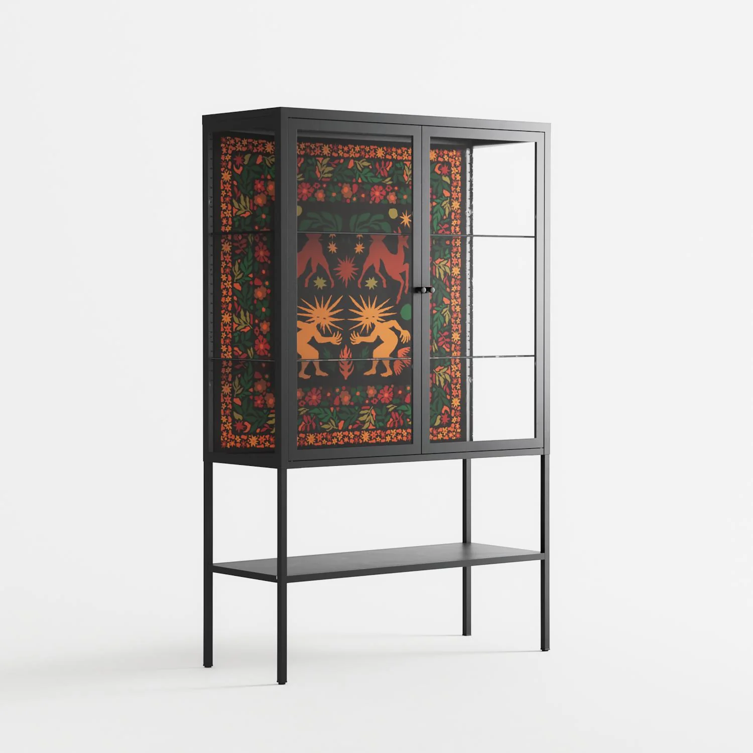 Sunbrother - Loft Cabinet - Nick Liefhebber - Antracite - Clear glass - Image 4