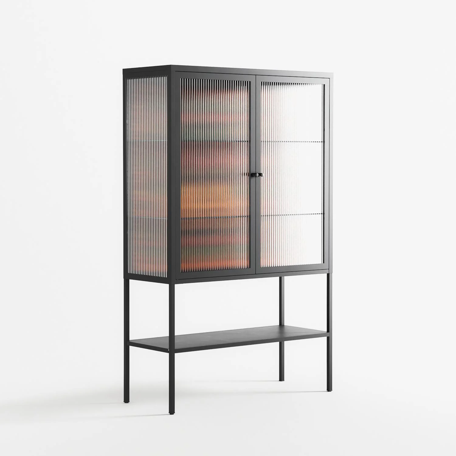 Sunbrother - Loft Cabinet - Nick Liefhebber - Antracite - Reeded glass - Image 4