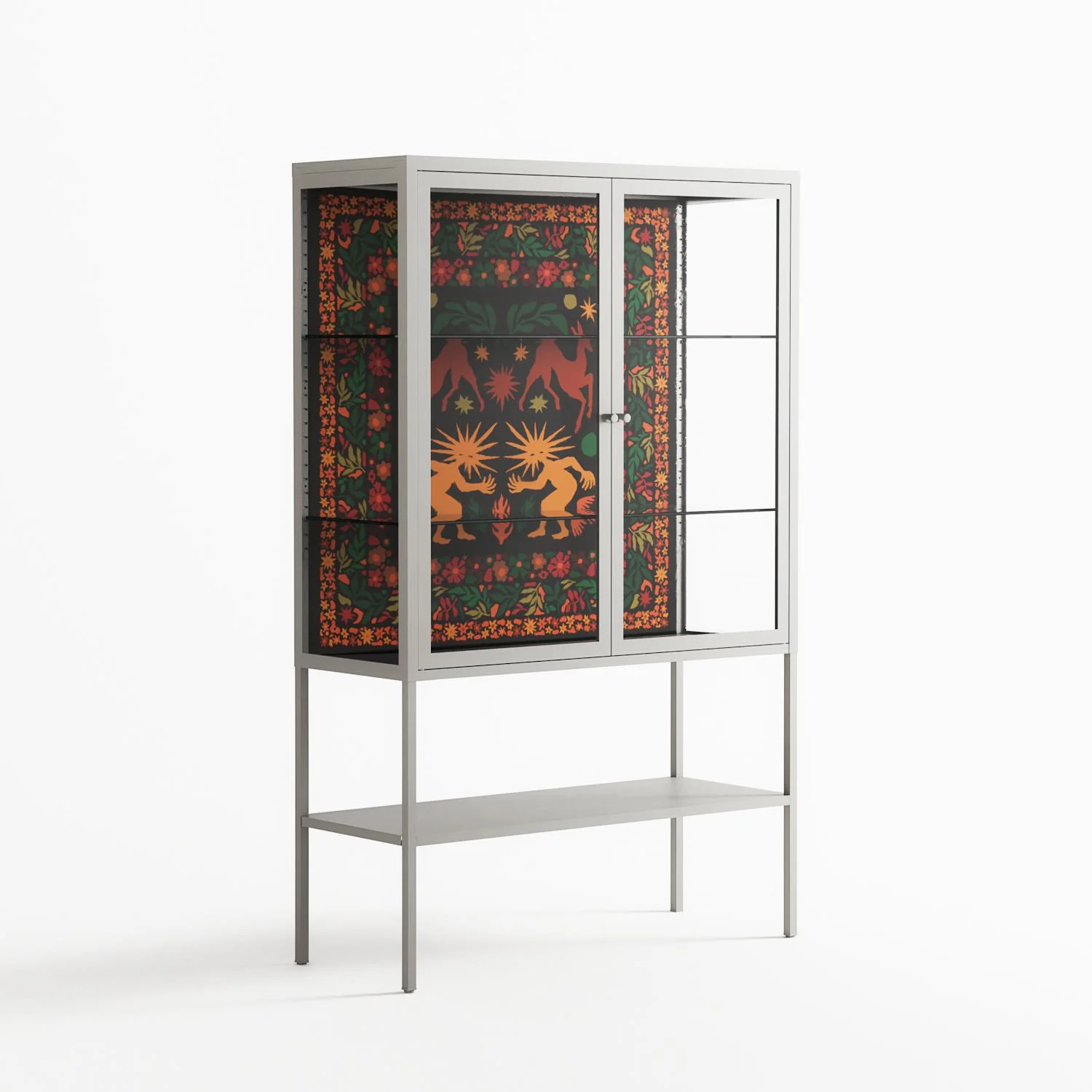 Sunbrother - Loft Cabinet - Nick Liefhebber - Chalk - Clear glass - Image 4