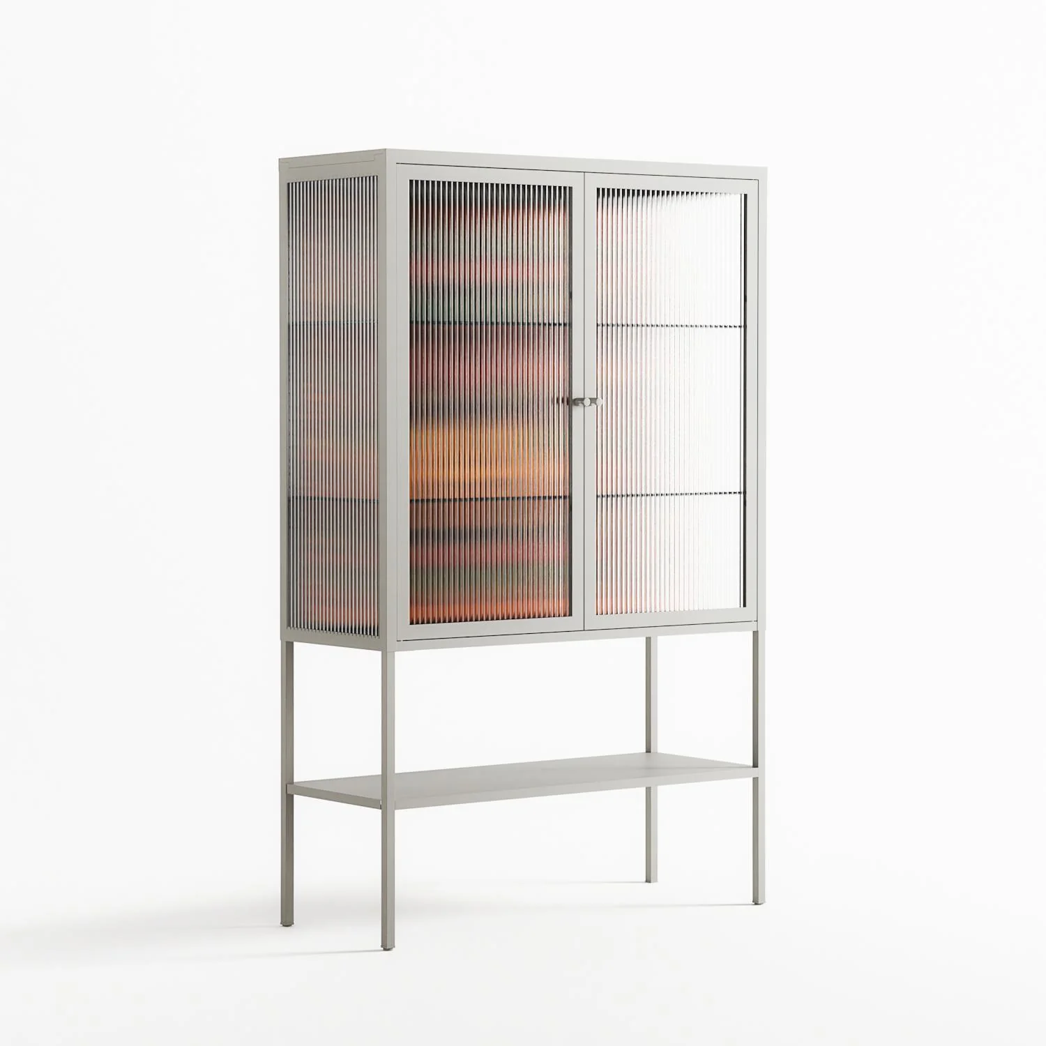 Sunbrother - Loft Cabinet - Nick Liefhebber - Chalk - Reeded glass - Image 4