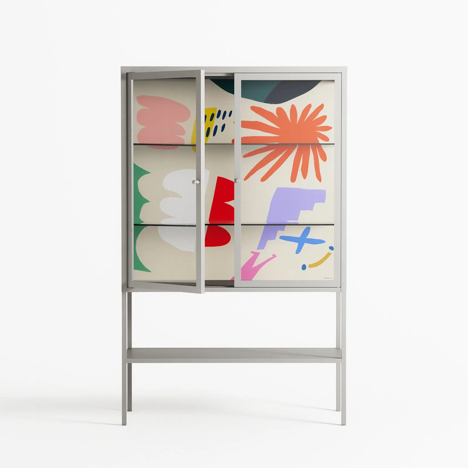 Surrender Shapes - Loft Cabinet - Aley Wild - Chalk - Clear glass - Image 2