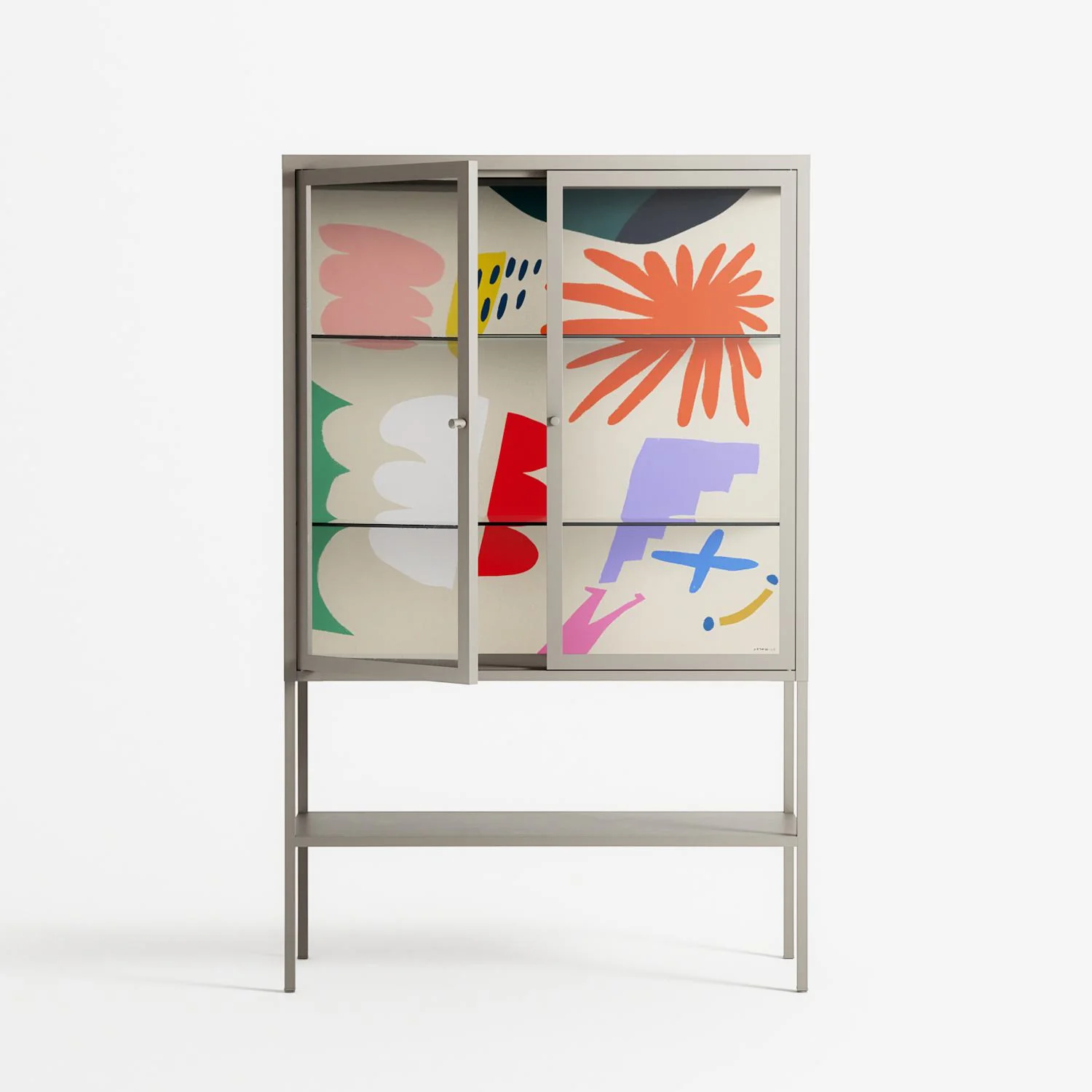 Surrender Shapes - Loft Cabinet - Aley Wild - Pebble - Clear glass - Image 2