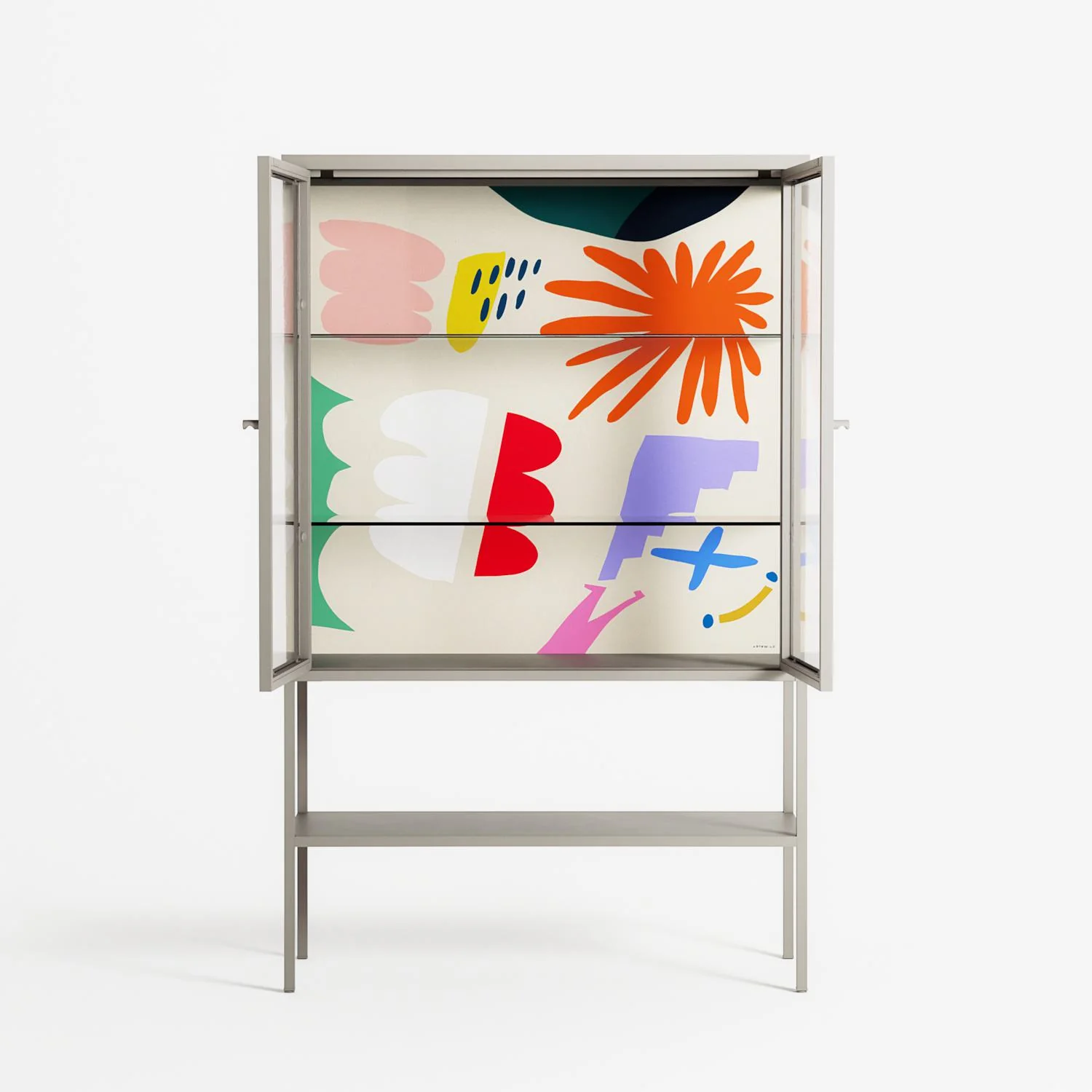 Surrender Shapes - Loft Cabinet - Aley Wild - Pebble - Clear glass - Image 3