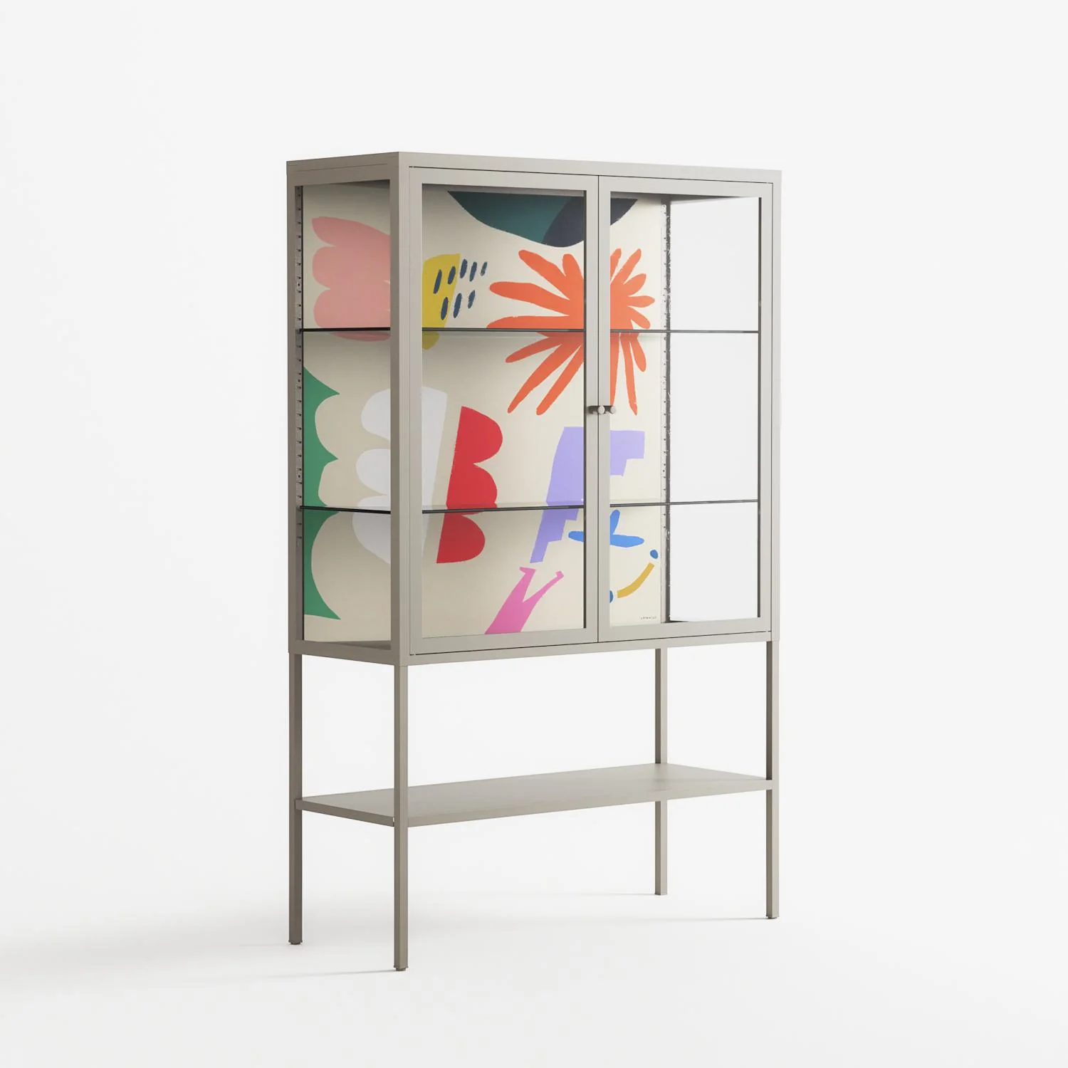 Surrender Shapes - Loft Cabinet - Aley Wild - Pebble - Clear glass - Image 4