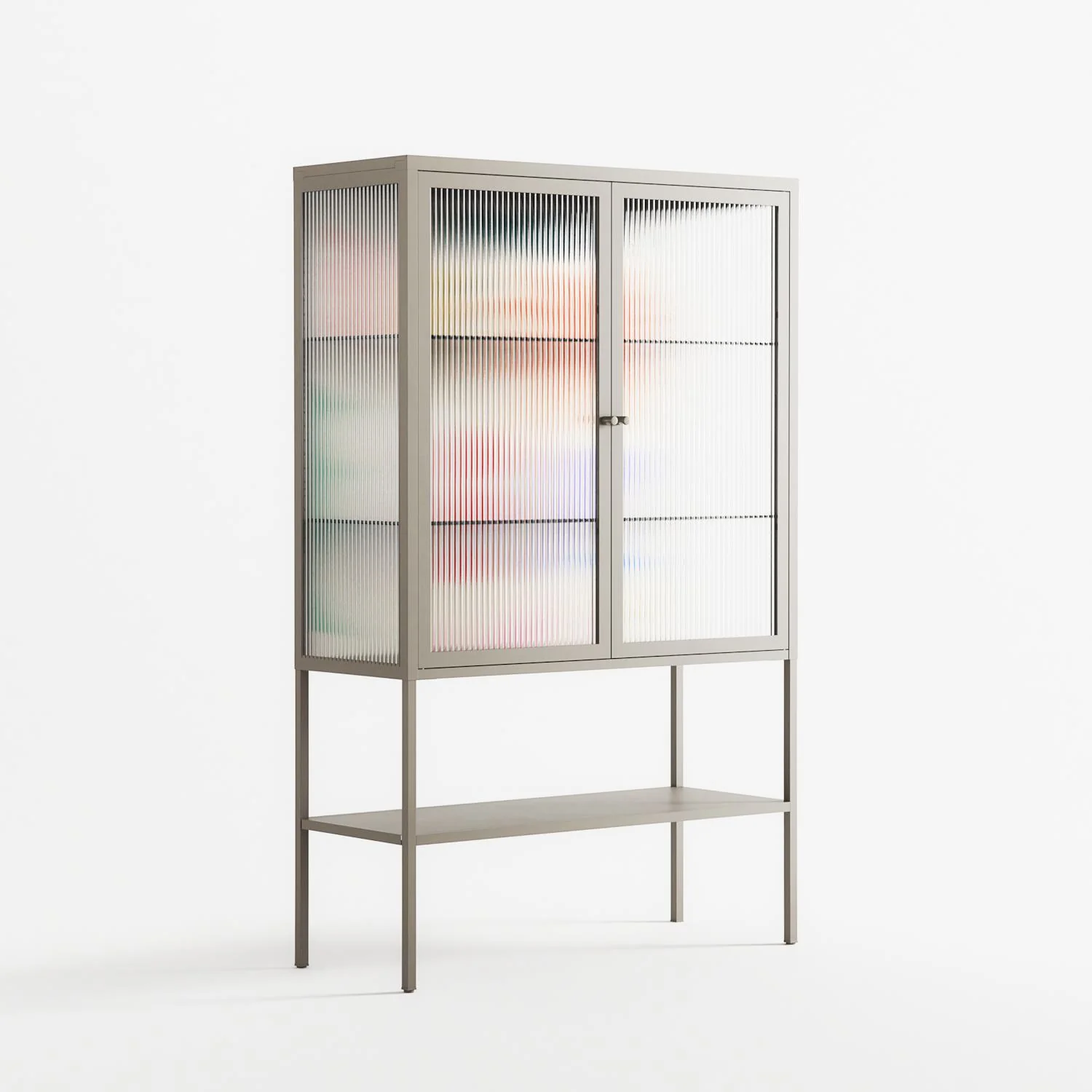 Surrender Shapes - Loft Cabinet - Aley Wild - Pebble - Reeded glass - Image 4