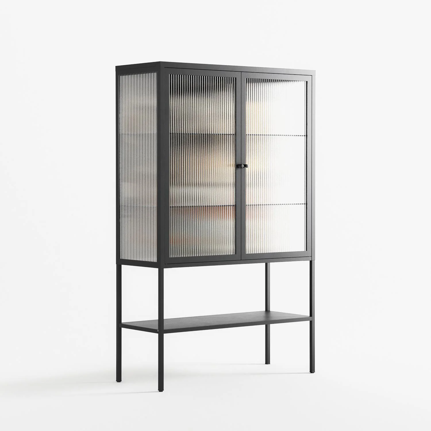 Sweet Far Away - Loft Cabinet - Sophie Goudman-Peachey - Antracite - Reeded glass - Image 4