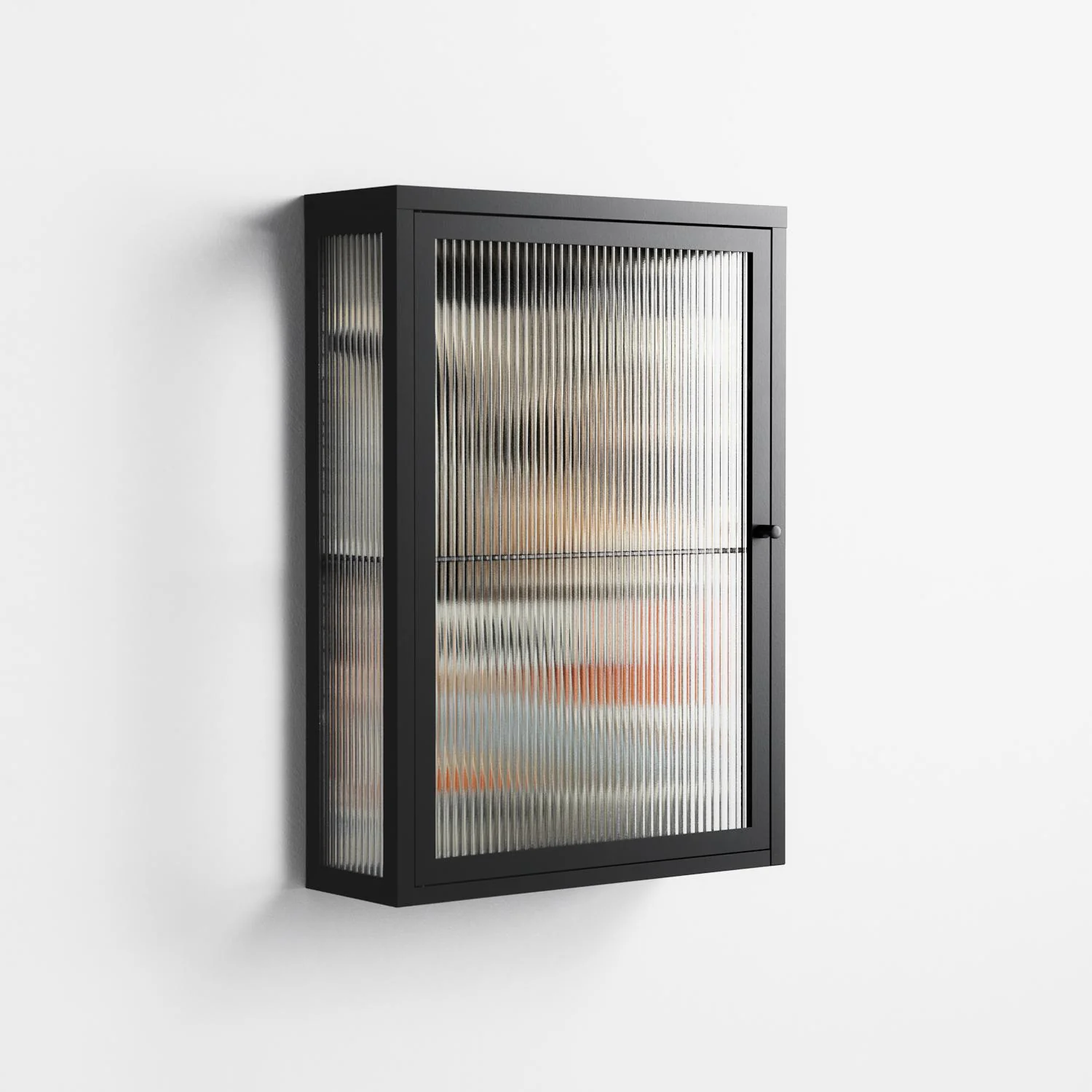 Sweet Far Away - Wall Cabinet - Sophie Goudman-Peachey - Antracite - Reeded glass - Image 4