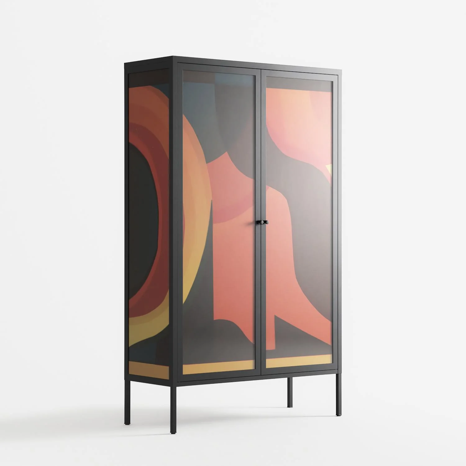 Swift - Cabinet - Rikki Hewitt - Antracite - Overlay Glass - Image 4
