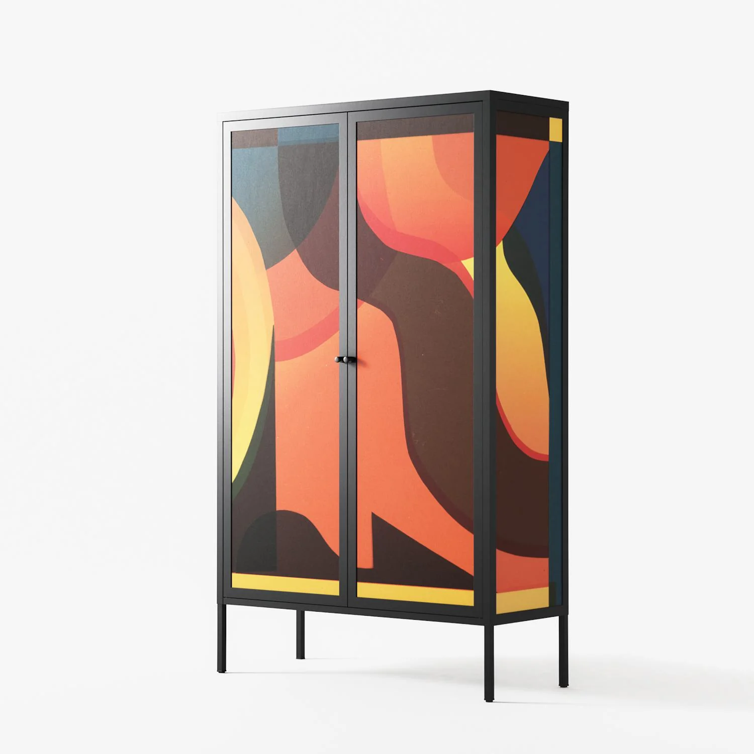 Swift - Cabinet - Rikki Hewitt - Antracite - Overlay Metal - Image 2