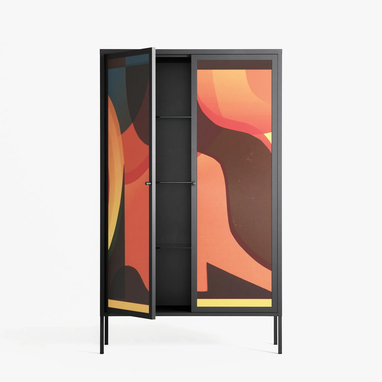 Swift - Cabinet - Rikki Hewitt - Antracite - Overlay Metal - Image 3