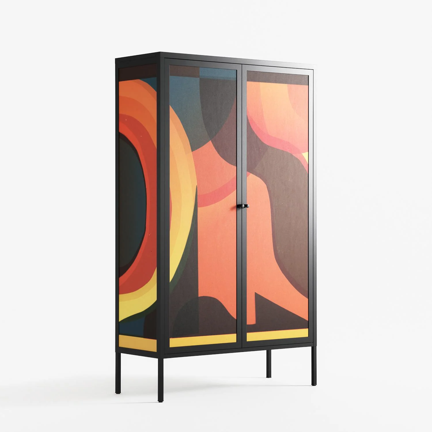 Swift - Cabinet - Rikki Hewitt - Antracite - Overlay Metal - Image 4