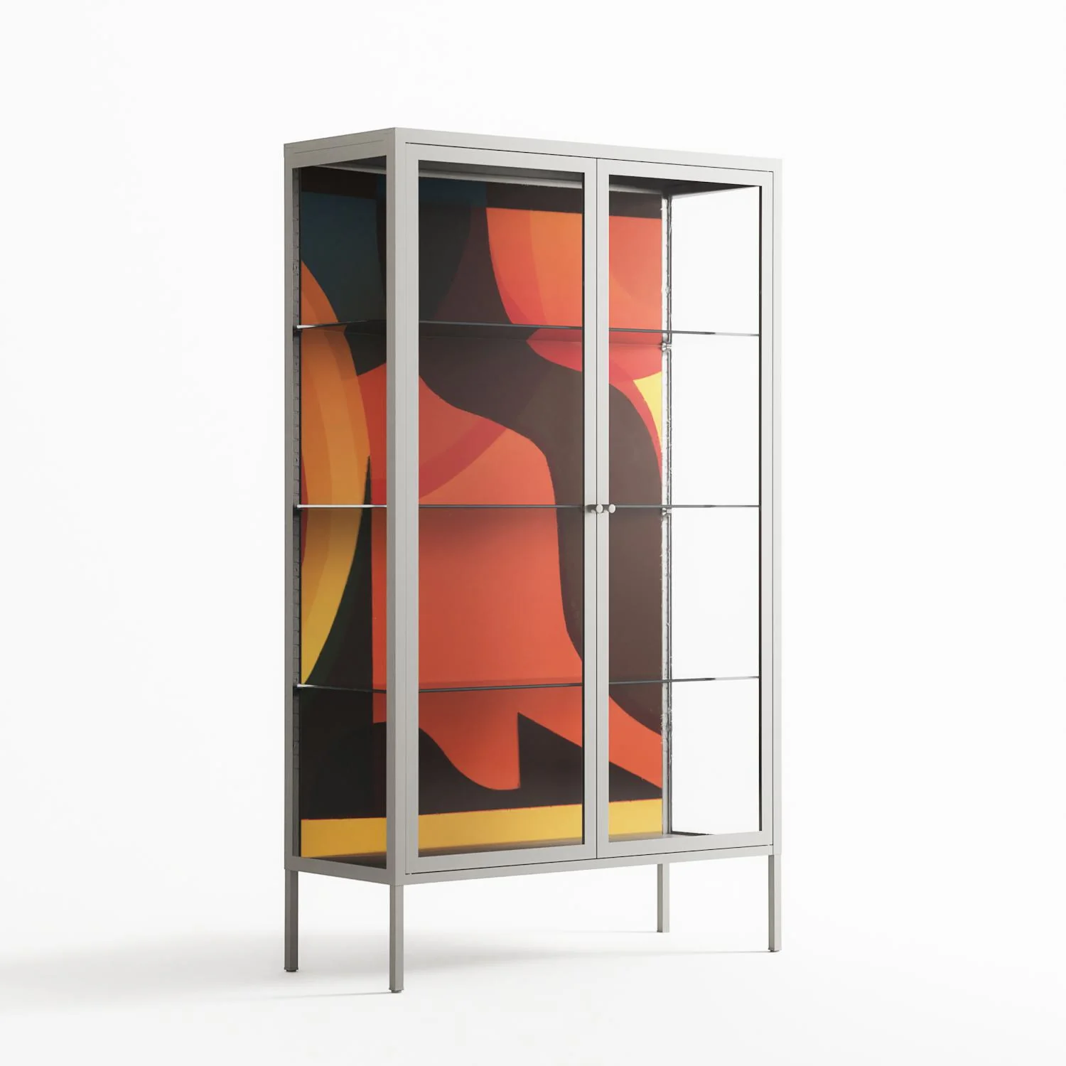 Swift - Cabinet - Rikki Hewitt - Chalk - Clear glass - Image 4