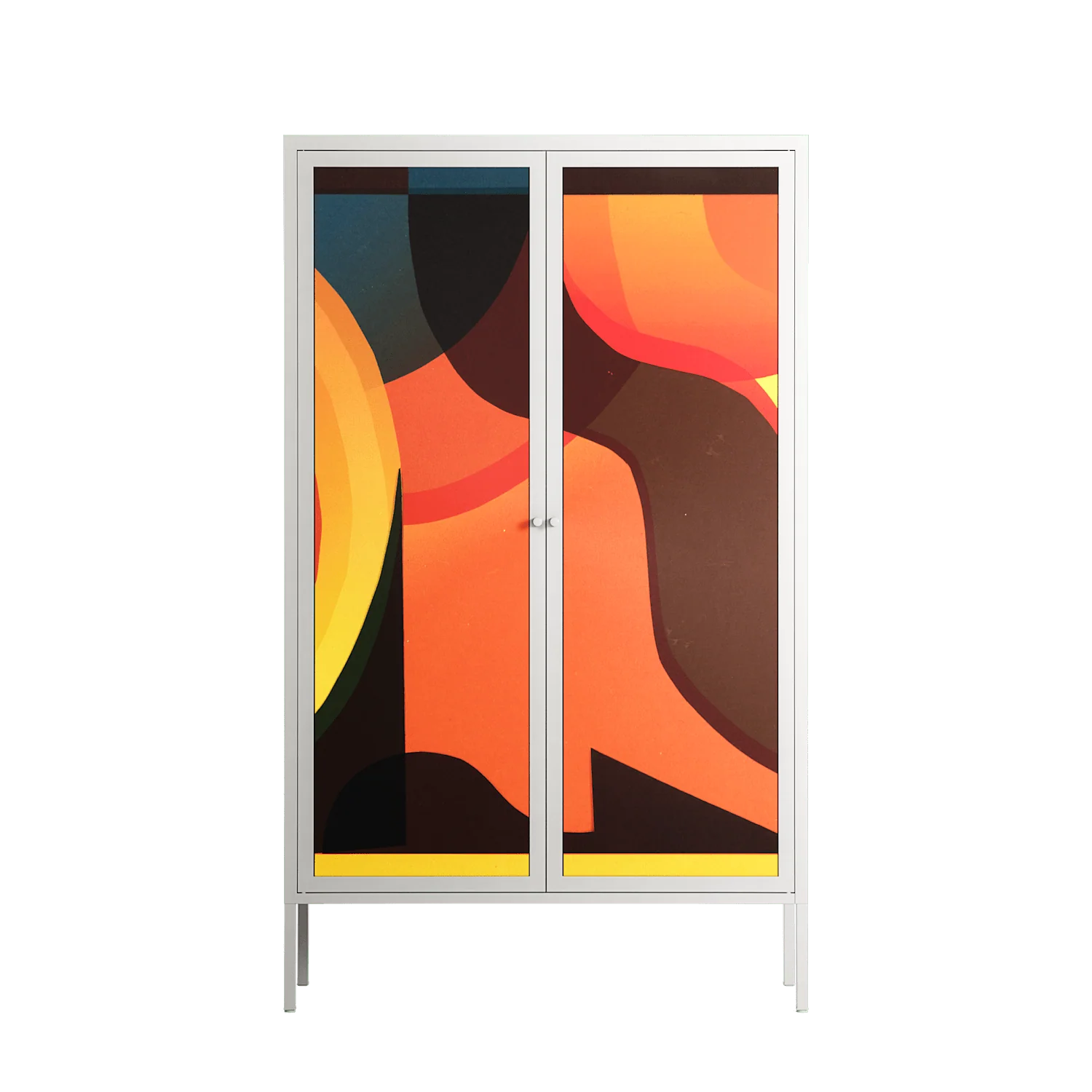 Swift - Cabinet - Rikki Hewitt - Chalk - Overlay Metal