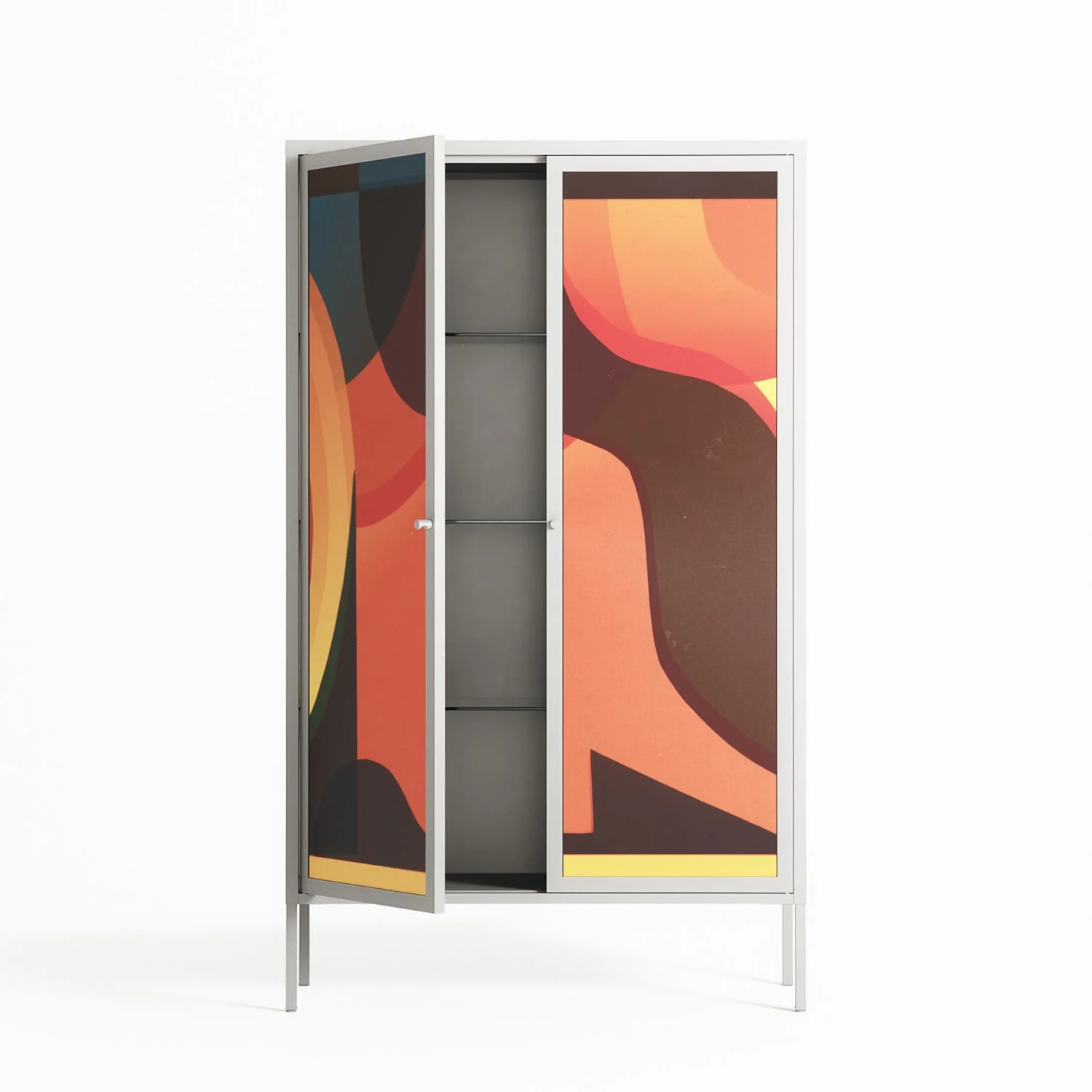 Swift - Cabinet - Rikki Hewitt - Chalk - Overlay Metal - Image 3