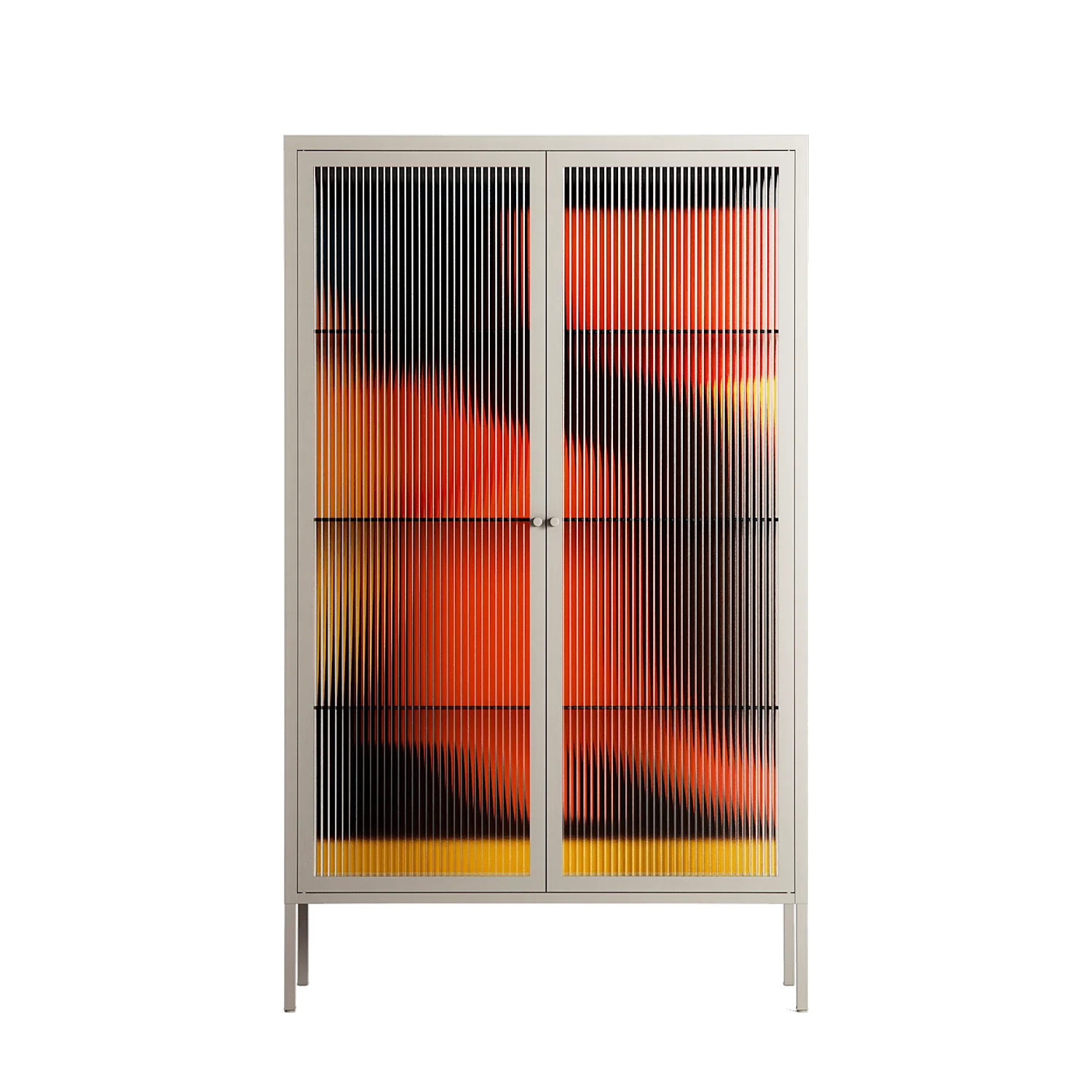 Swift - Cabinet - Rikki Hewitt - Pebble - Reeded glass