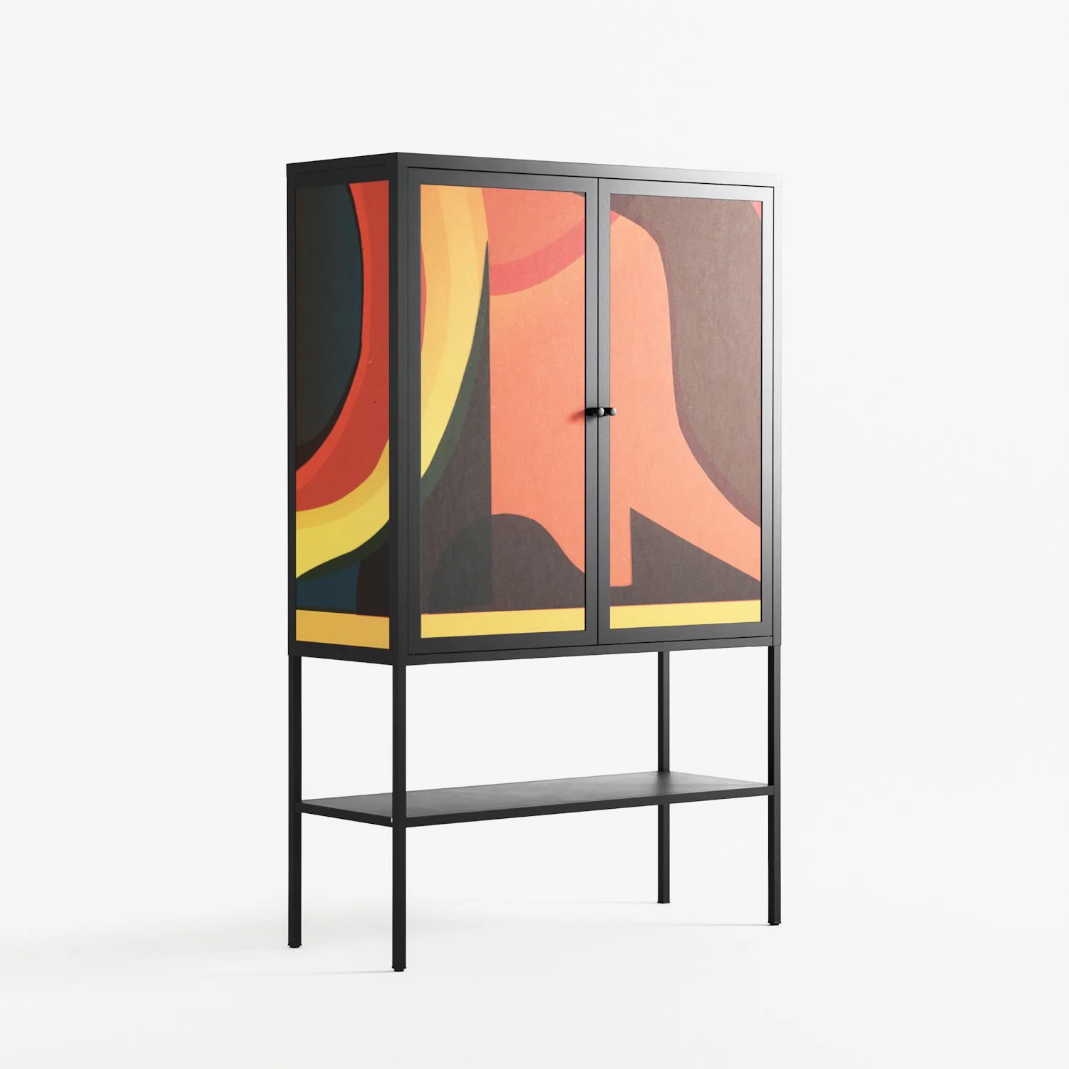 Swift - Loft Cabinet - Rikki Hewitt - Antracite - Overlay Metal - Image 4