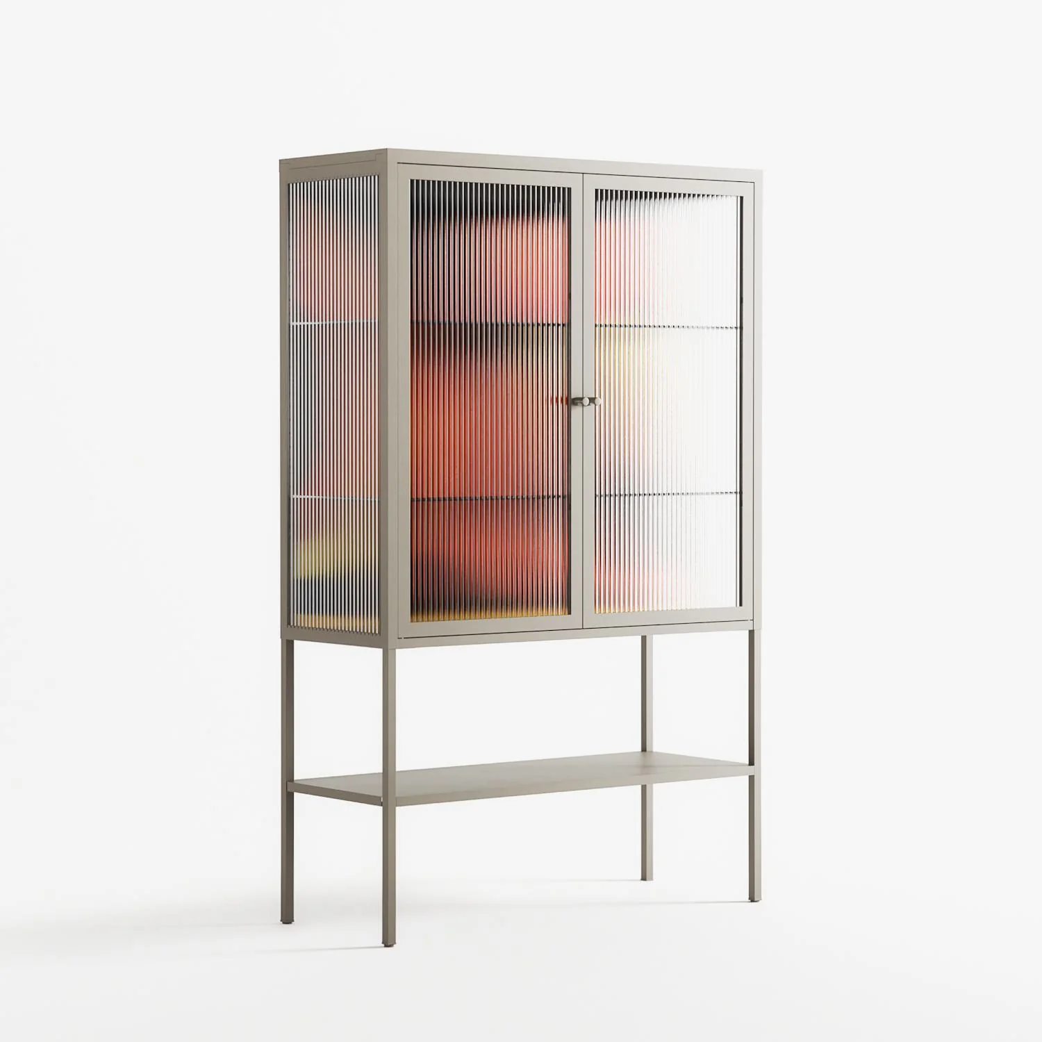 Swift - Loft Cabinet - Rikki Hewitt - Pebble - Reeded glass - Image 4