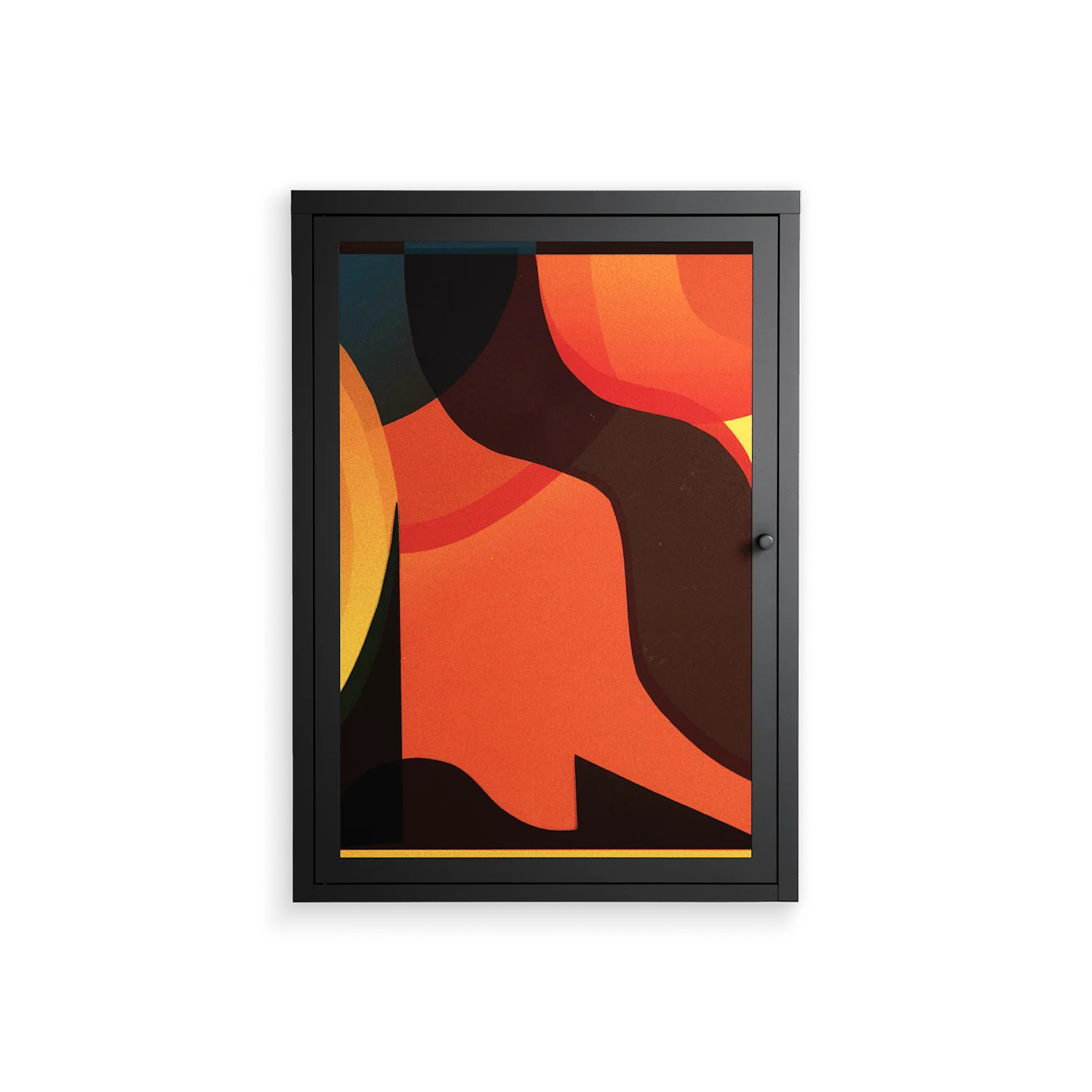 Swift - Wall Cabinet - Rikki Hewitt - Antracite - Overlay Metal