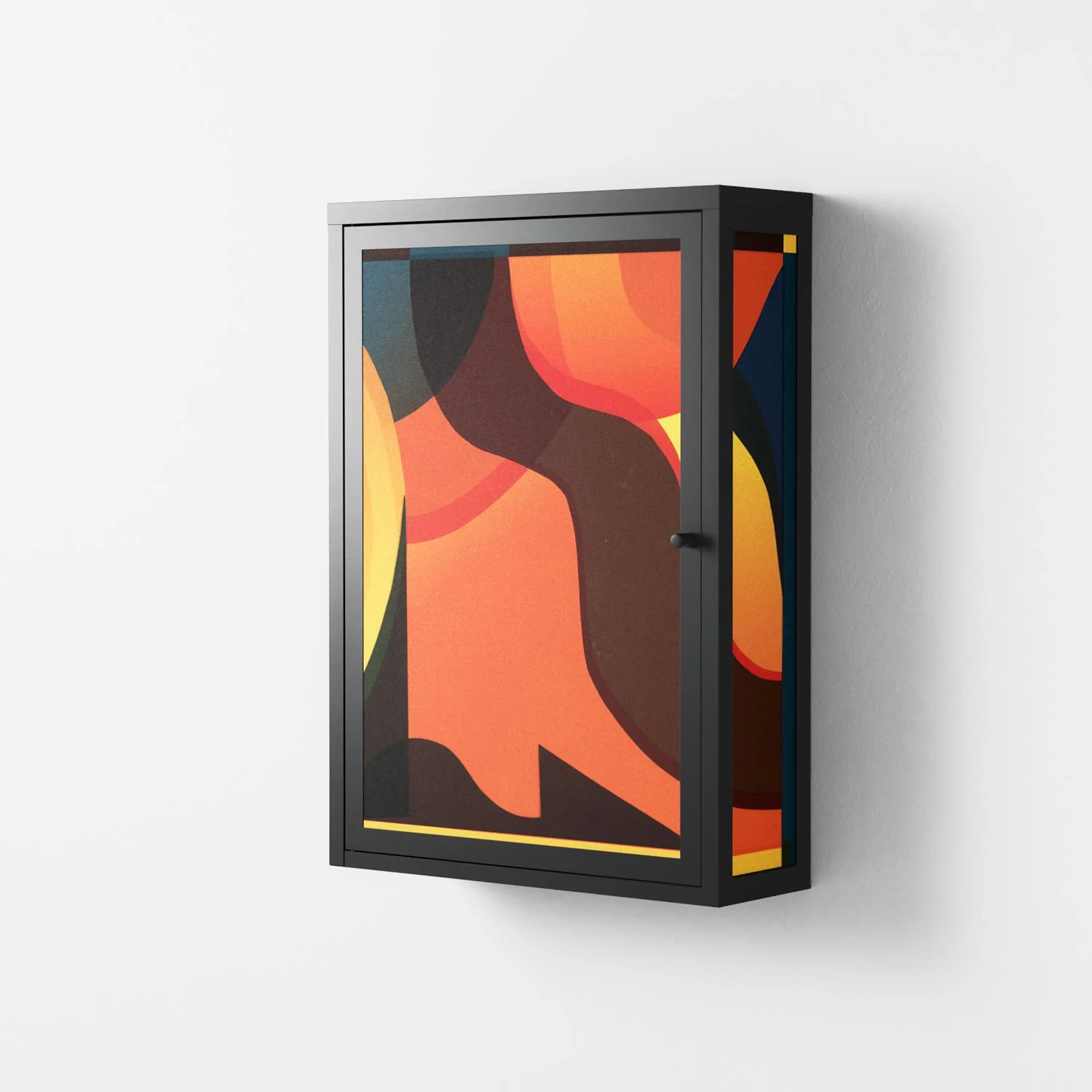 Swift - Wall Cabinet - Rikki Hewitt - Antracite - Overlay Metal - Image 2