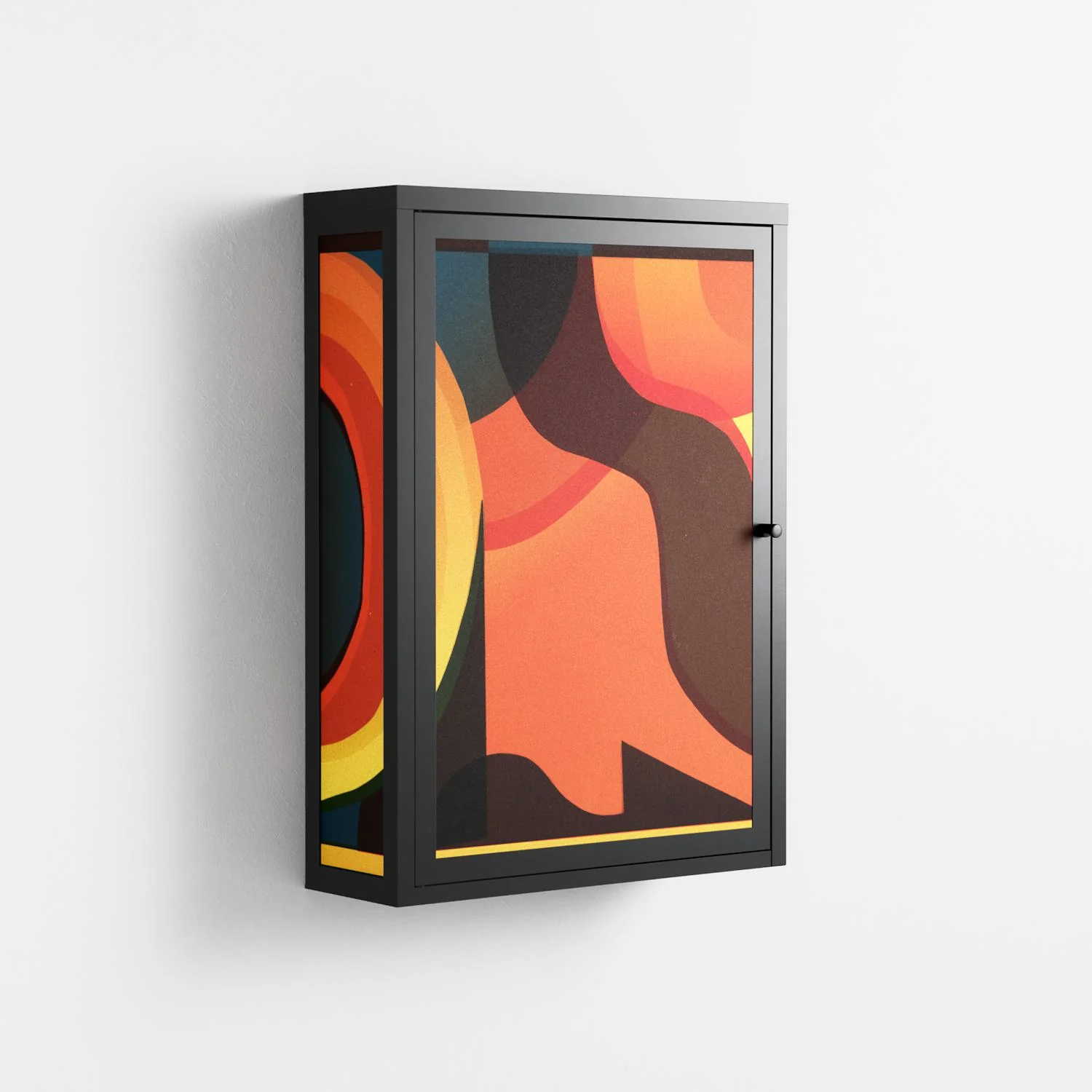 Swift - Wall Cabinet - Rikki Hewitt - Antracite - Overlay Metal - Image 4