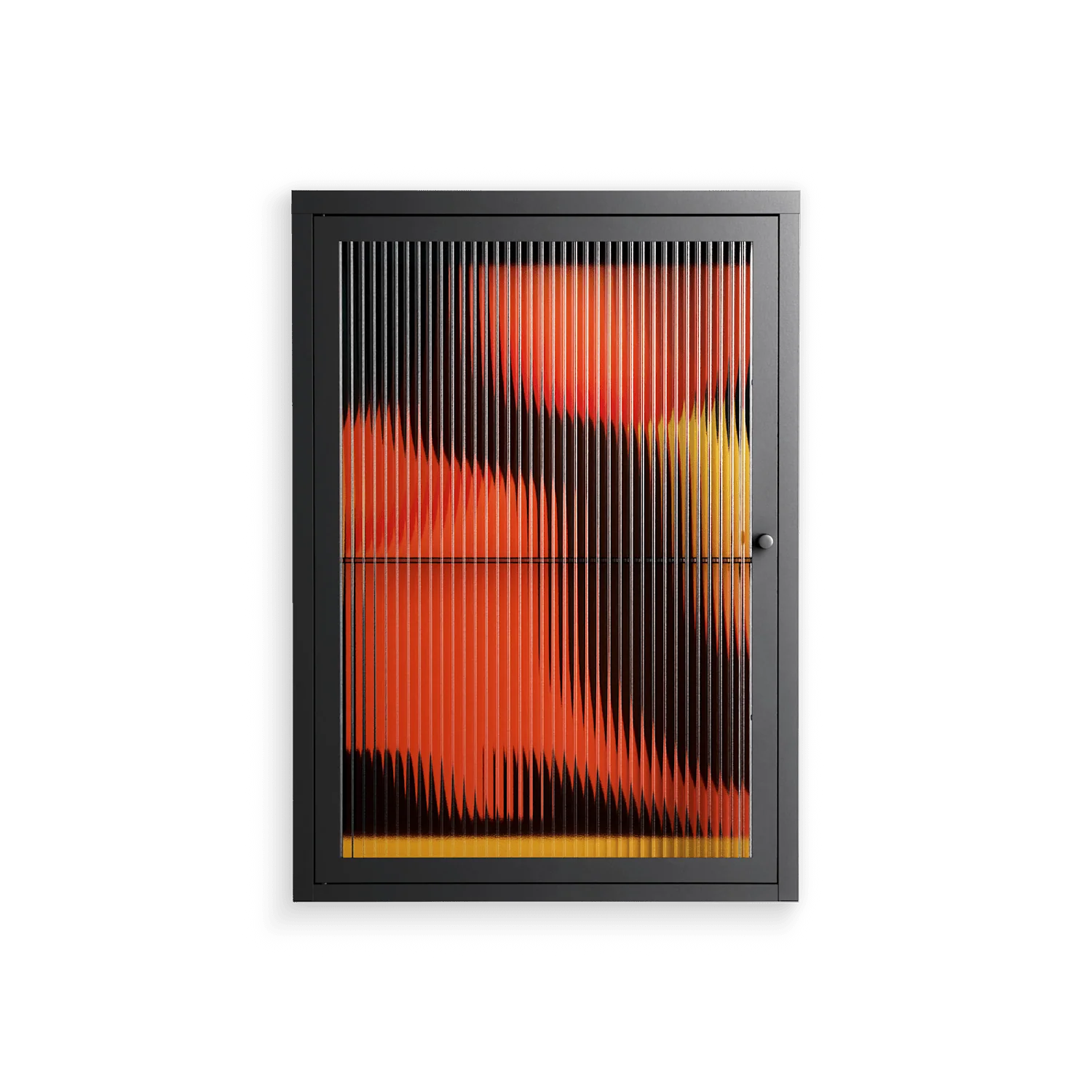 Swift - Wall Cabinet - Rikki Hewitt - Antracite - Reeded glass