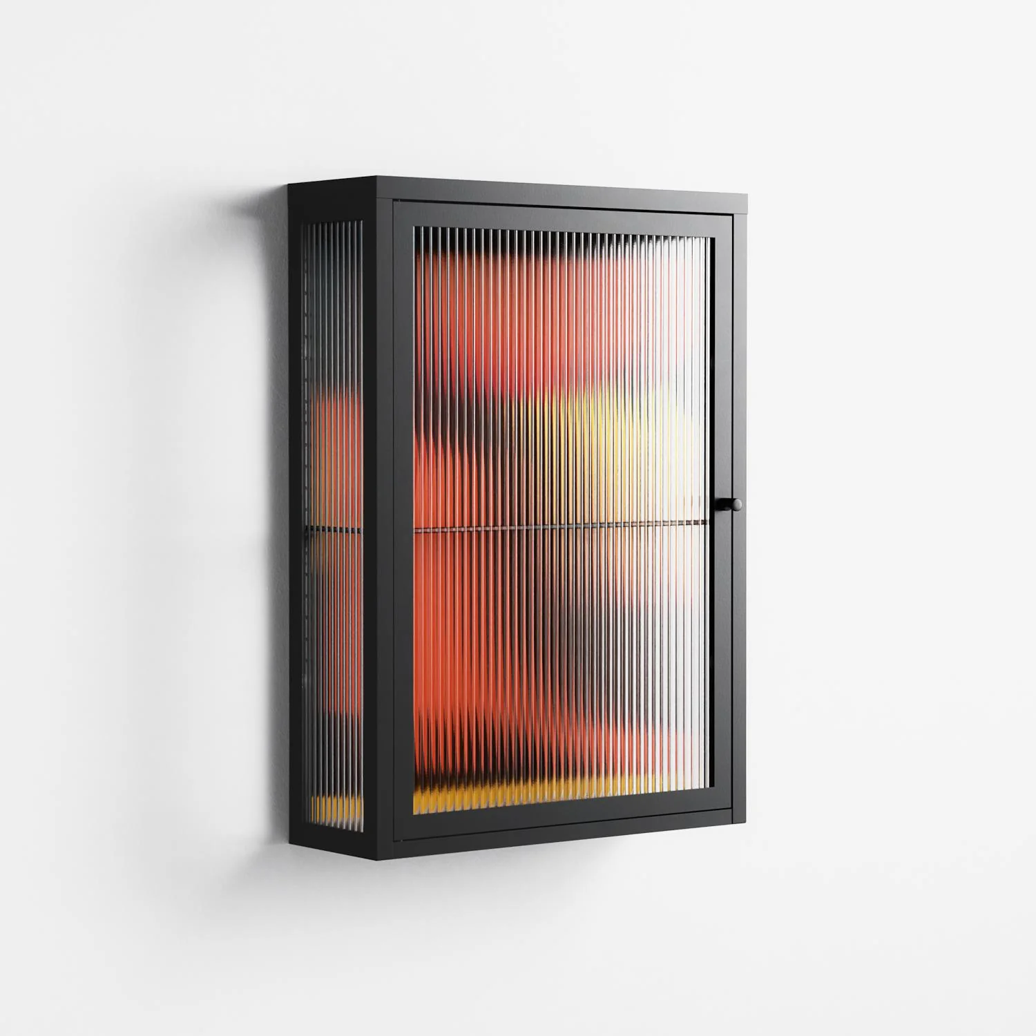 Swift - Wall Cabinet - Rikki Hewitt - Antracite - Reeded glass - Image 4