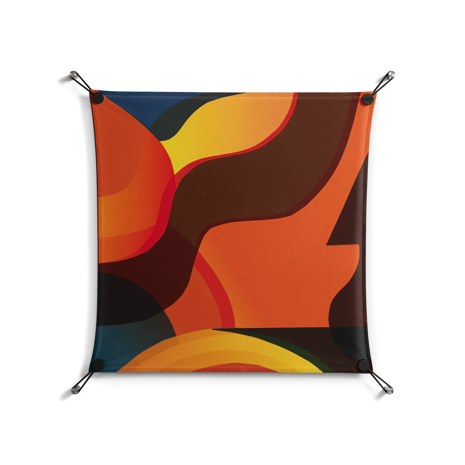 Swift - Work On Wall - Rikki Hewitt - Black - 70 x 70 cm